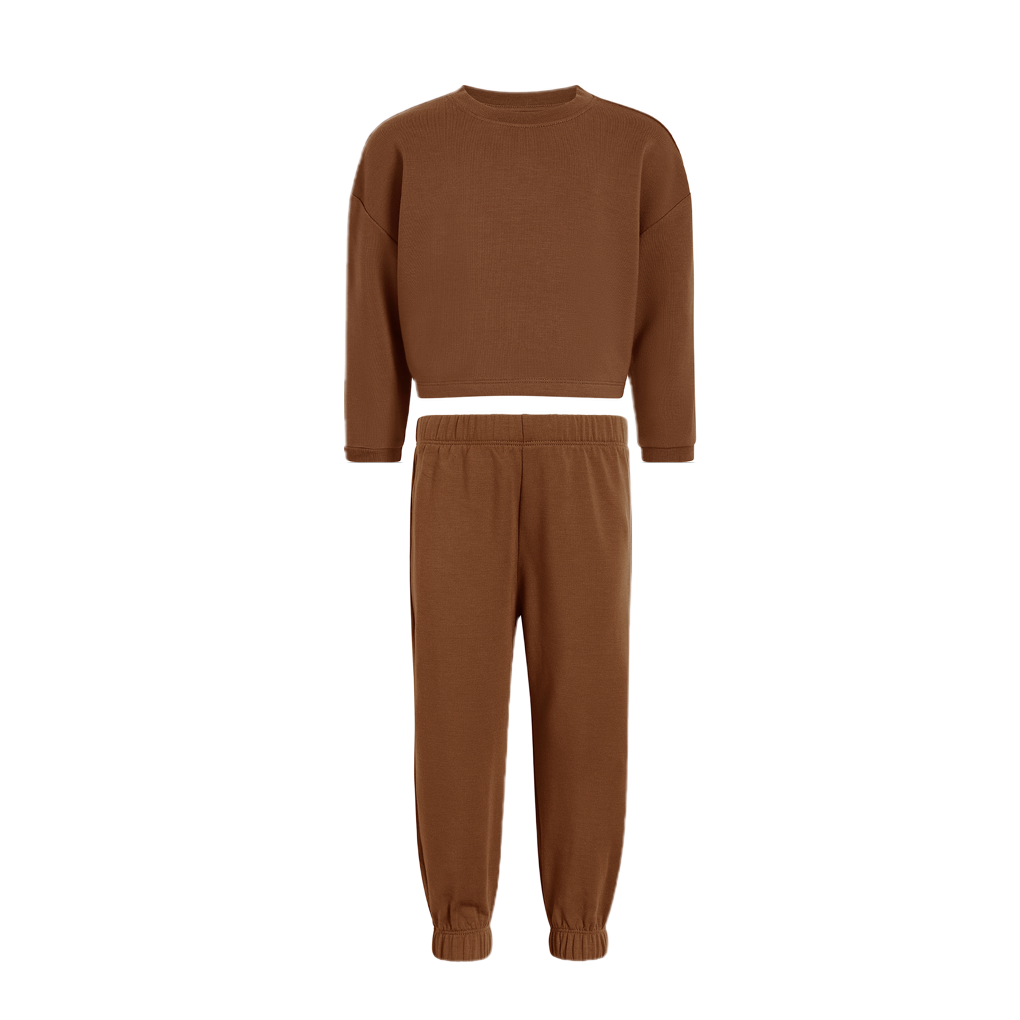 Color:Chocolate | tones Lightweight Set – toddler lounge sets