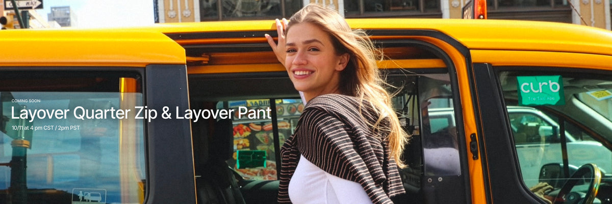 Layover Quarter Zip & Pant
