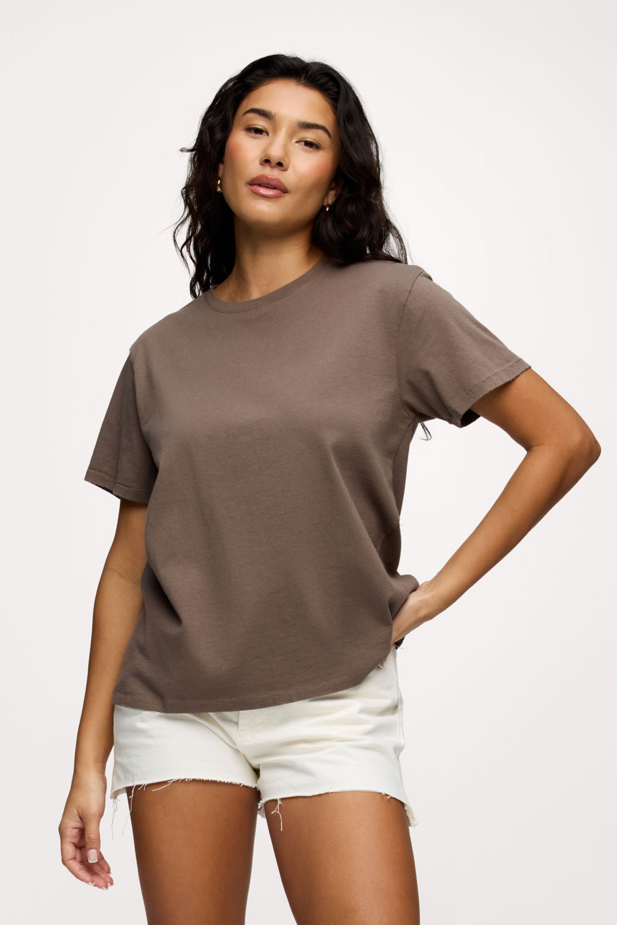 nuuds everyday t-shirt – womens cotton t-shirt relaxed fit t-shirts for women