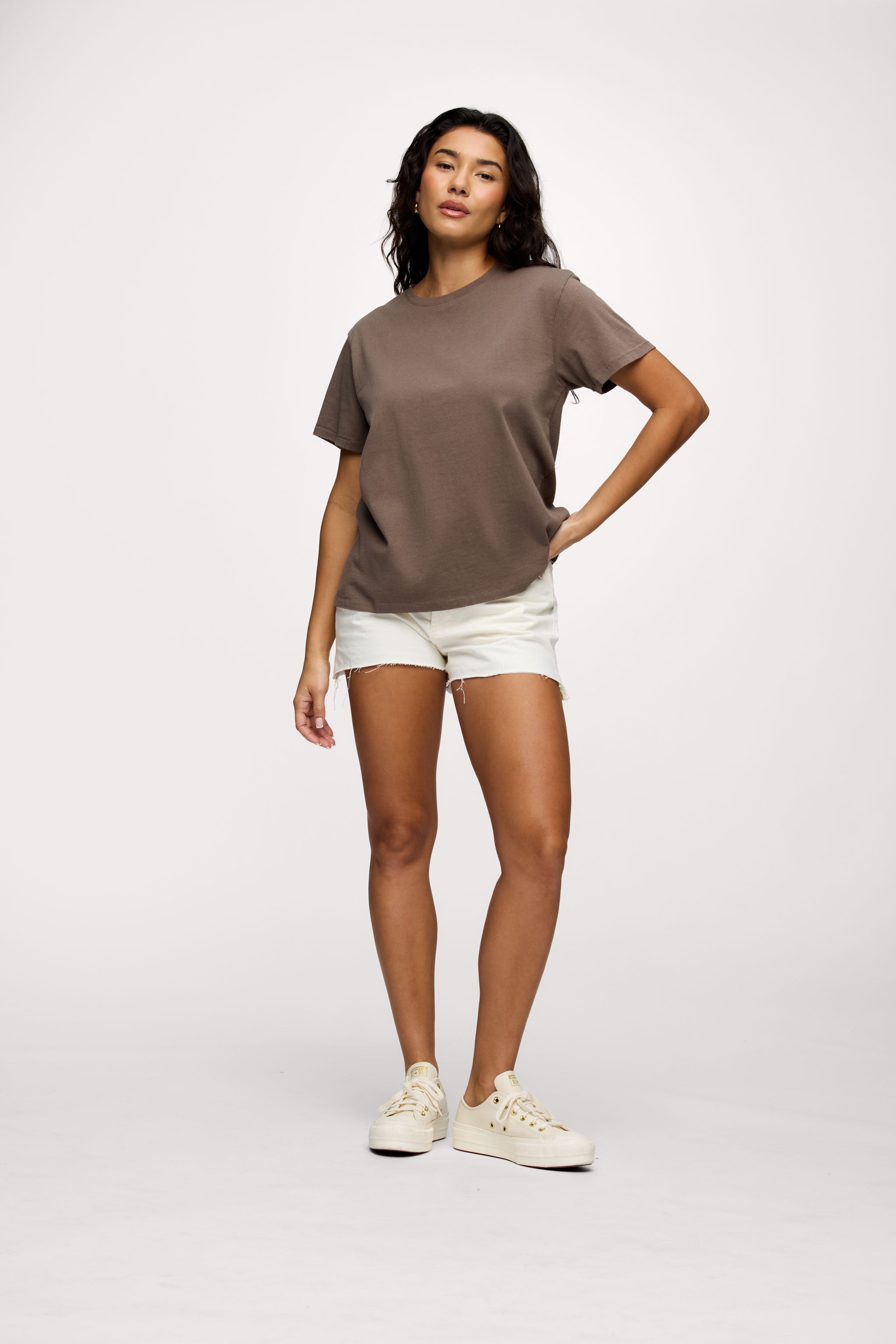 nuuds everyday t-shirt – womens cotton t-shirt relaxed fit t-shirts for women