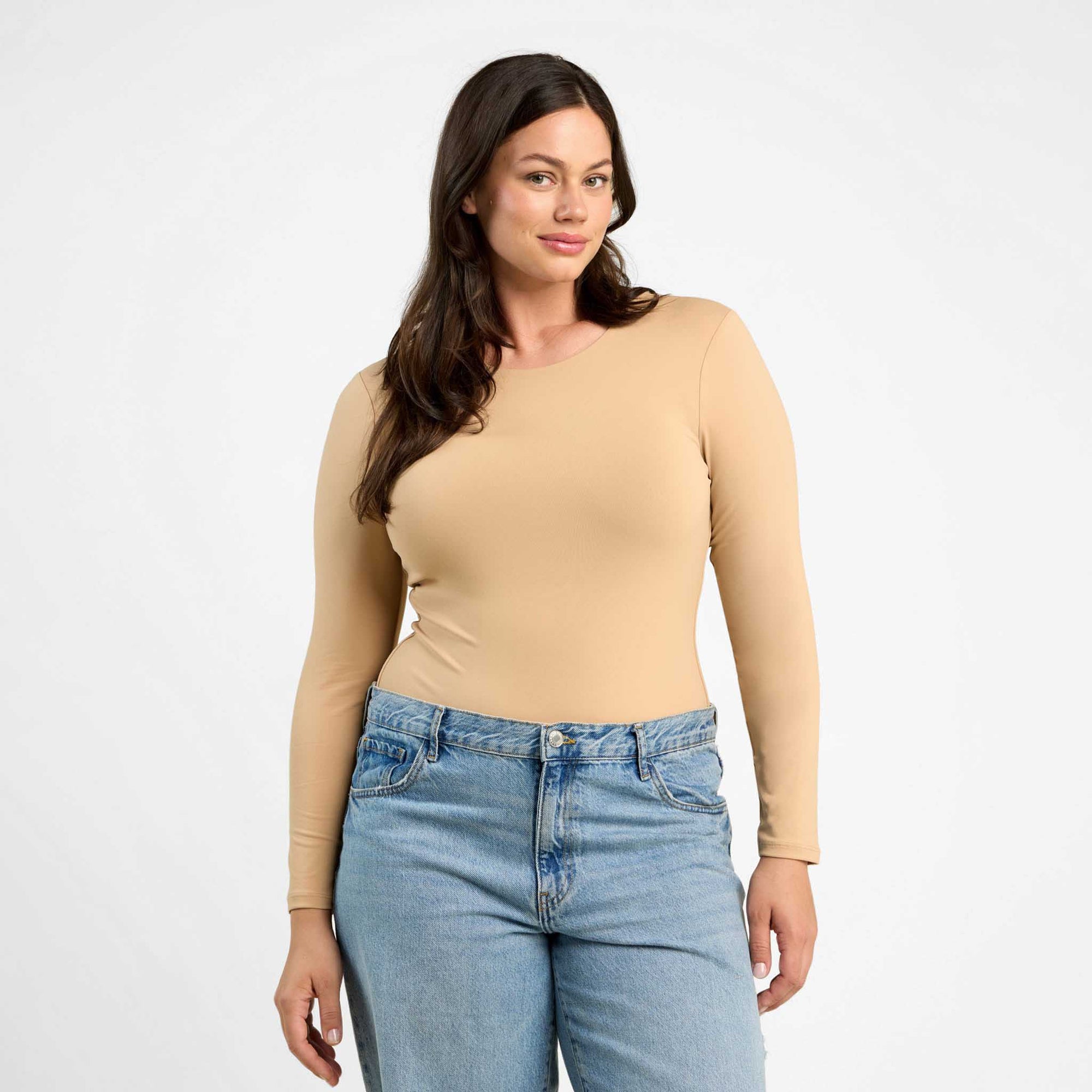 Long Sleeve Crewneck Bodysuit
