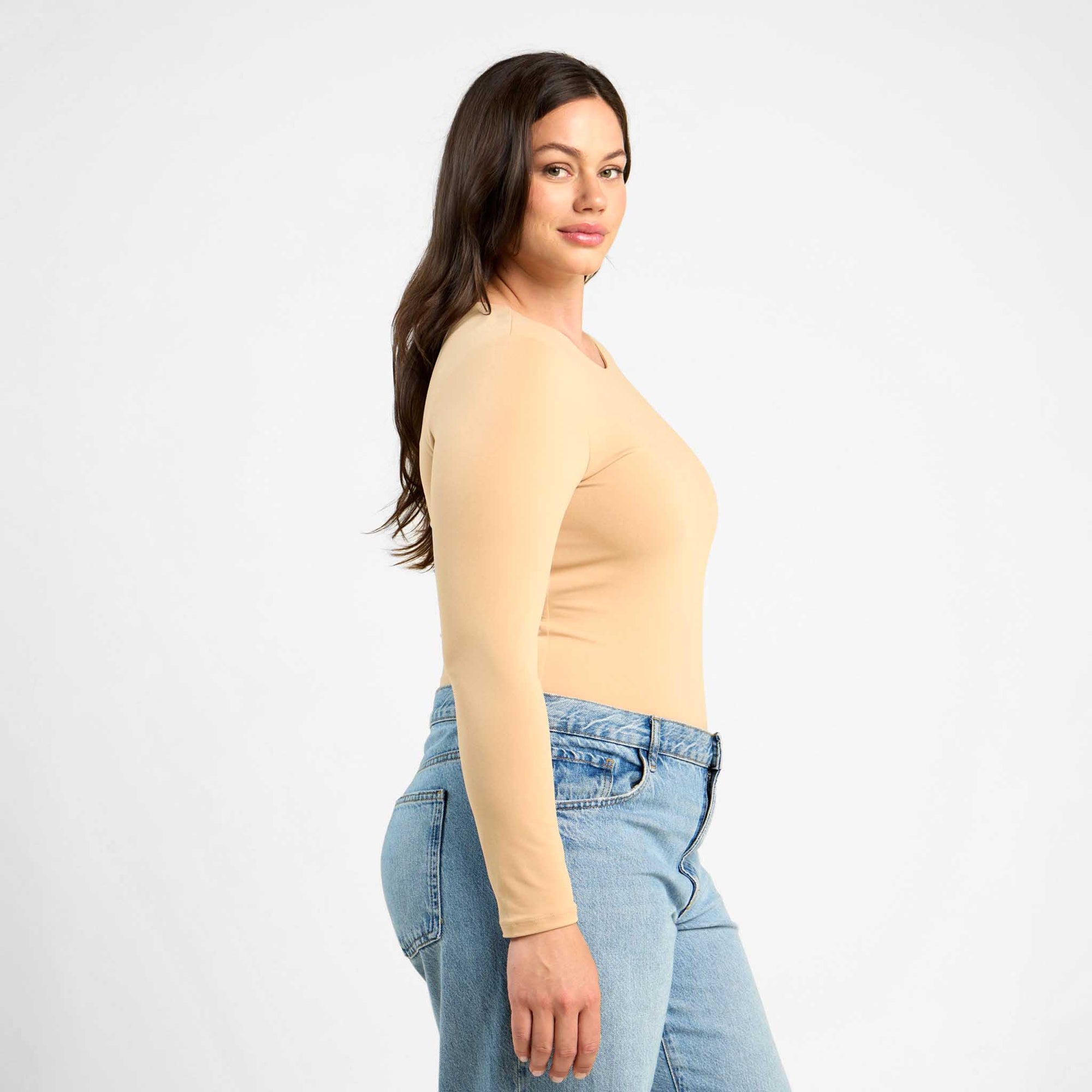 Long Sleeve Crewneck Bodysuit