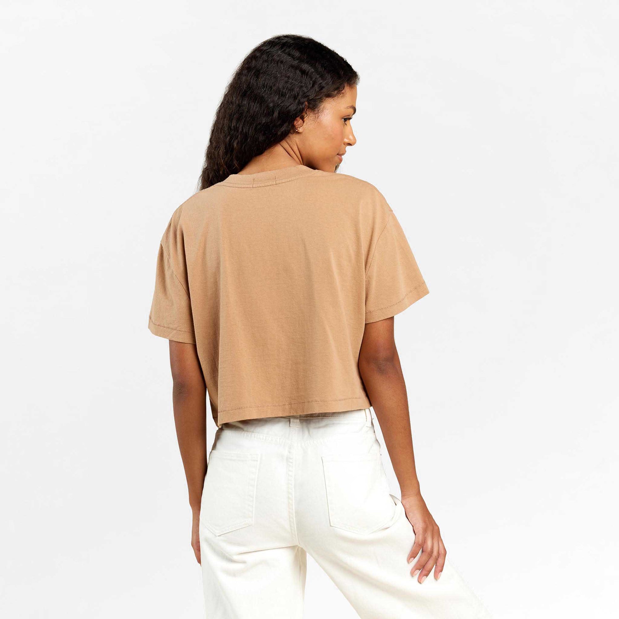 Vintage Cotton Cropped Tee