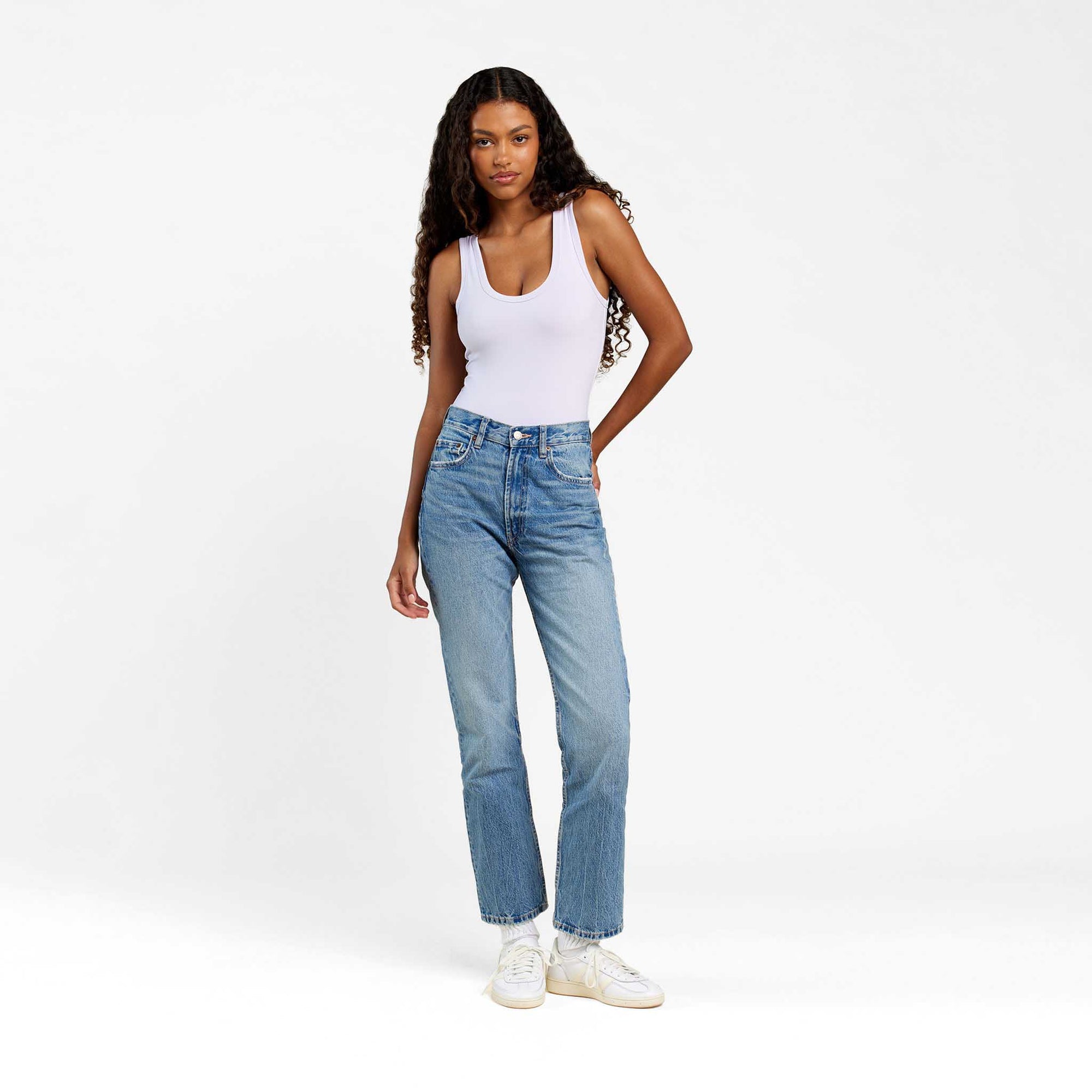 Seamless Scoop Tank Bodysuit