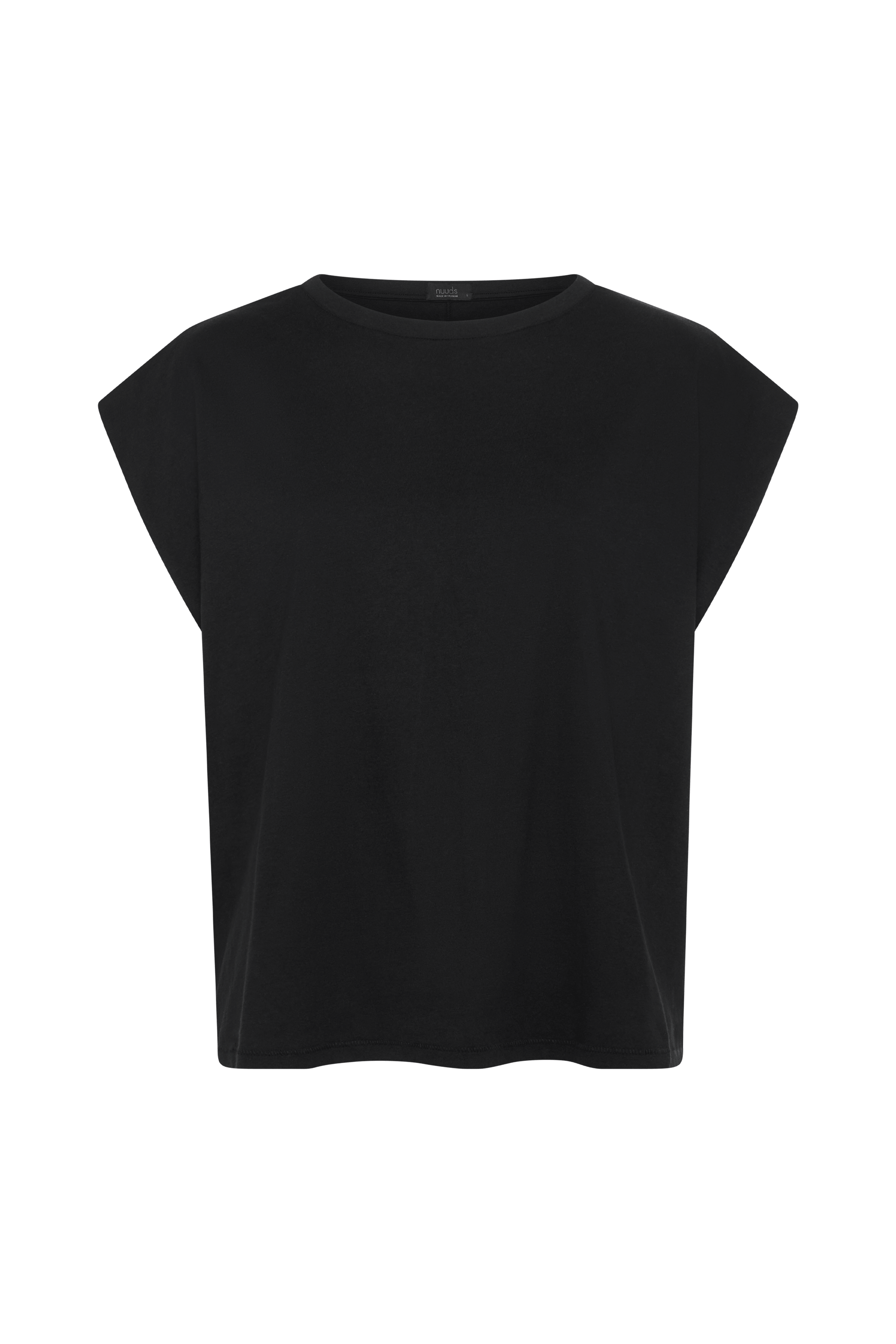 nuuds muscle tee – jersey knit fabric womens cotton t-shirts basic tees tops for women