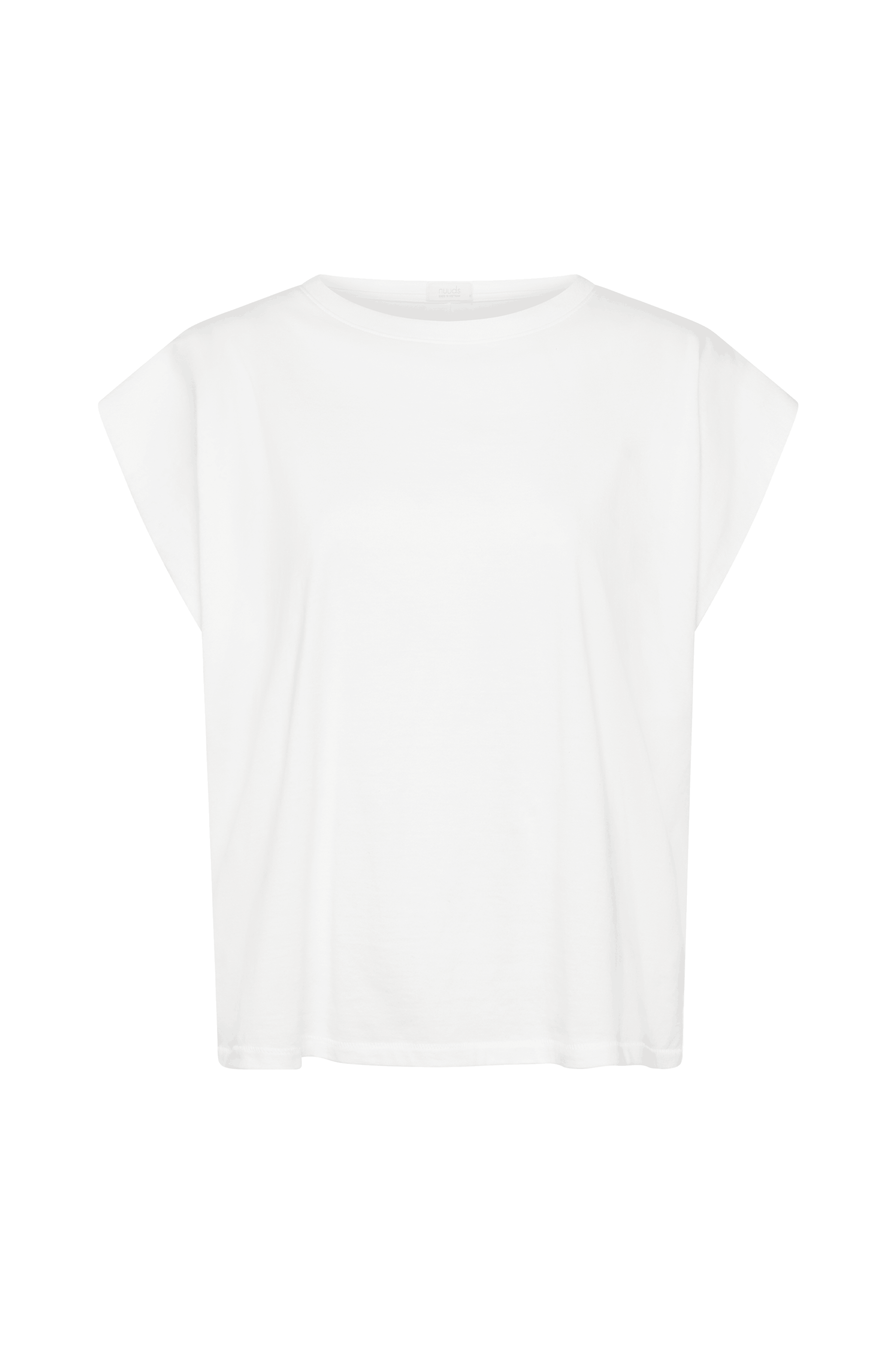 nuuds muscle tee – jersey knit fabric womens cotton t-shirts basic tees tops for women