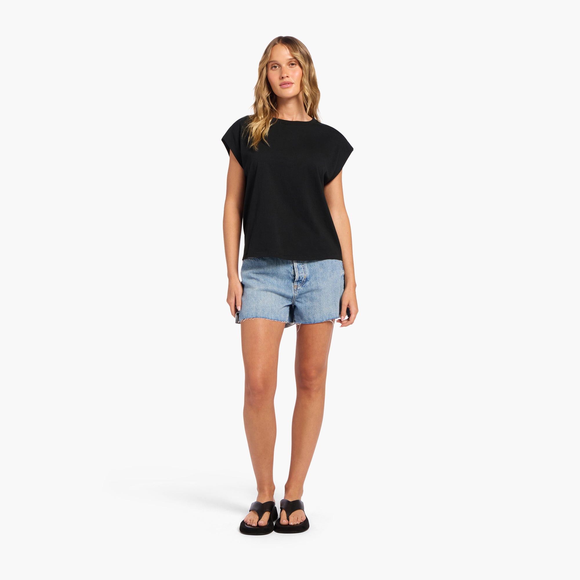 Muscle Tee | Black