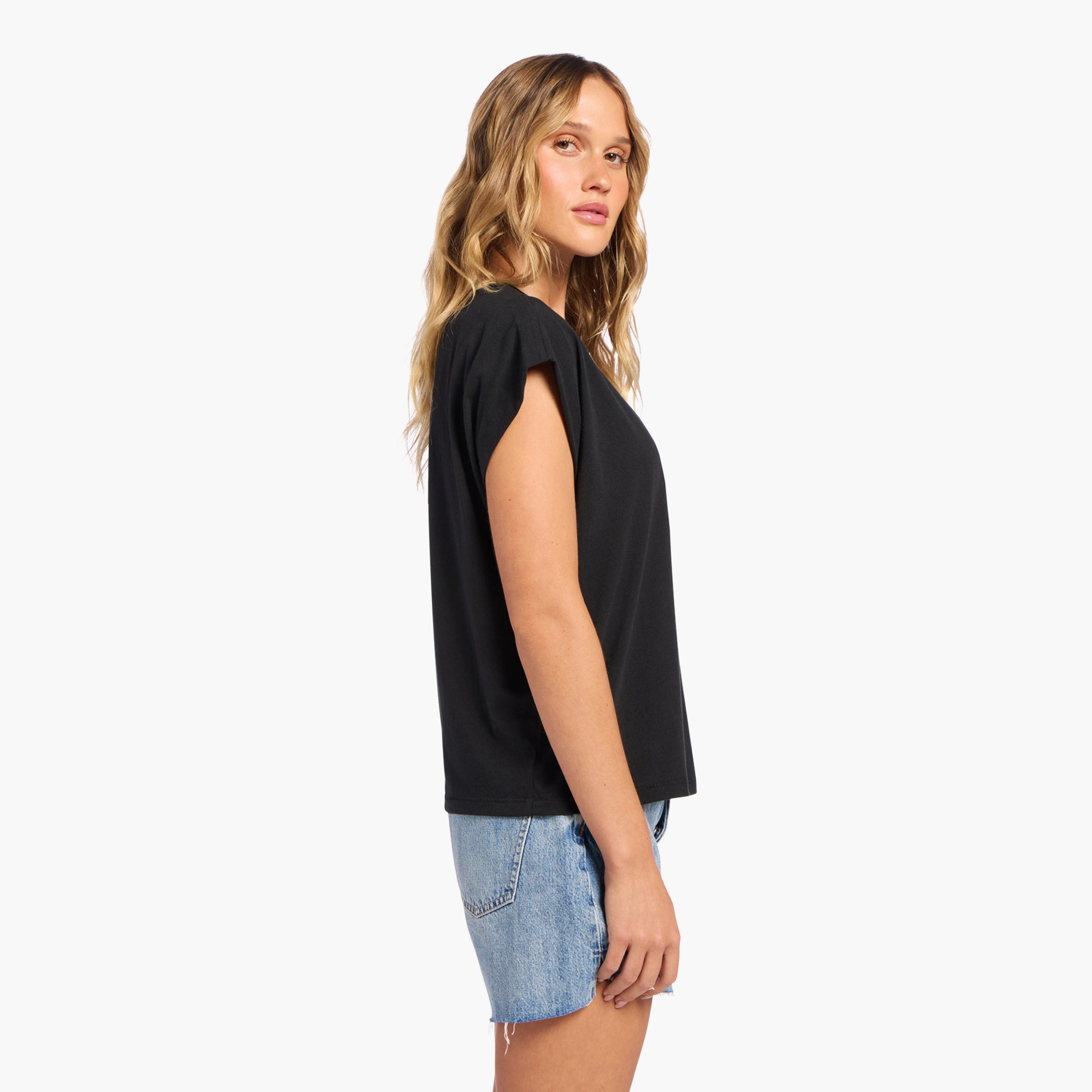 Muscle Tee | Black