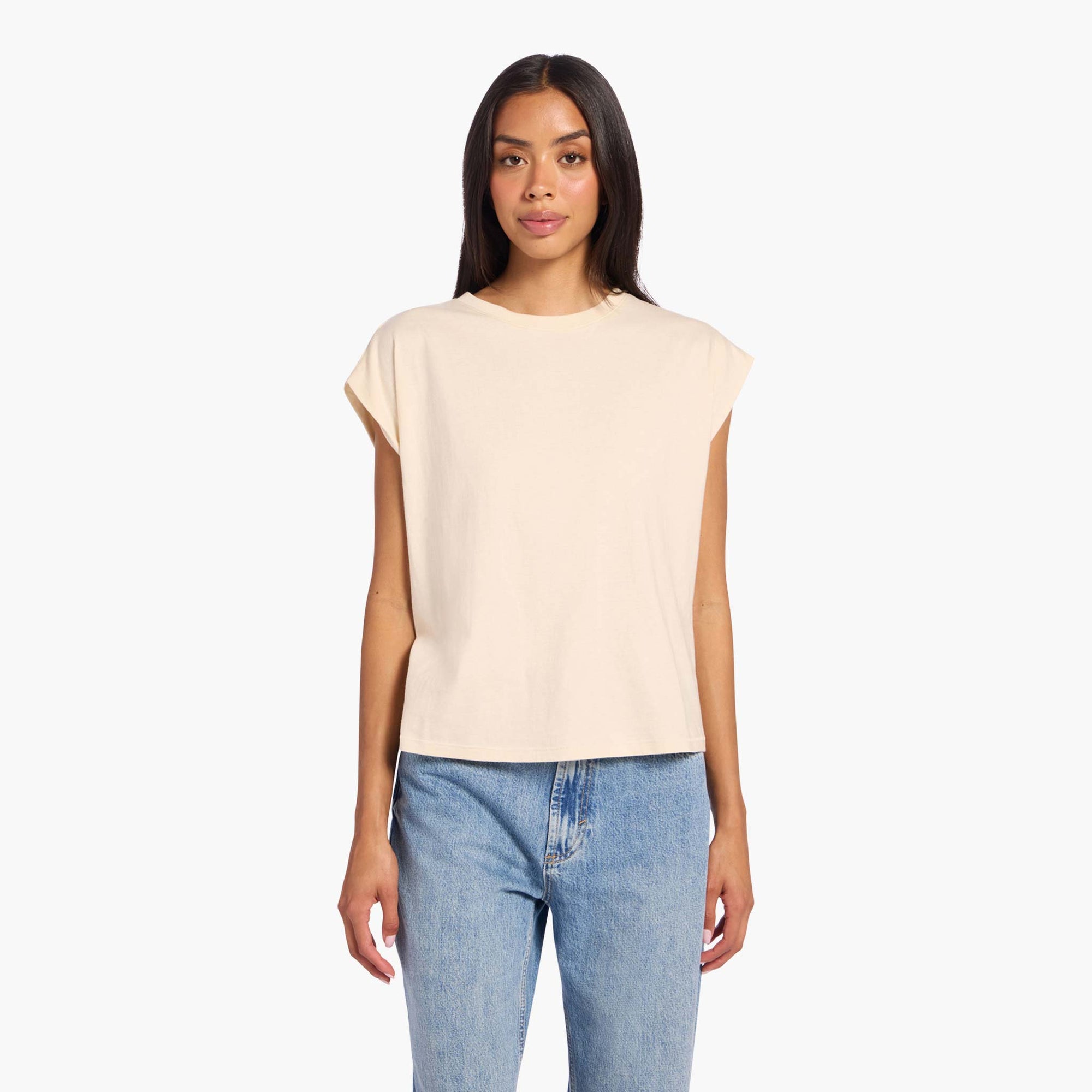 Soft Cotton Muscle Tee