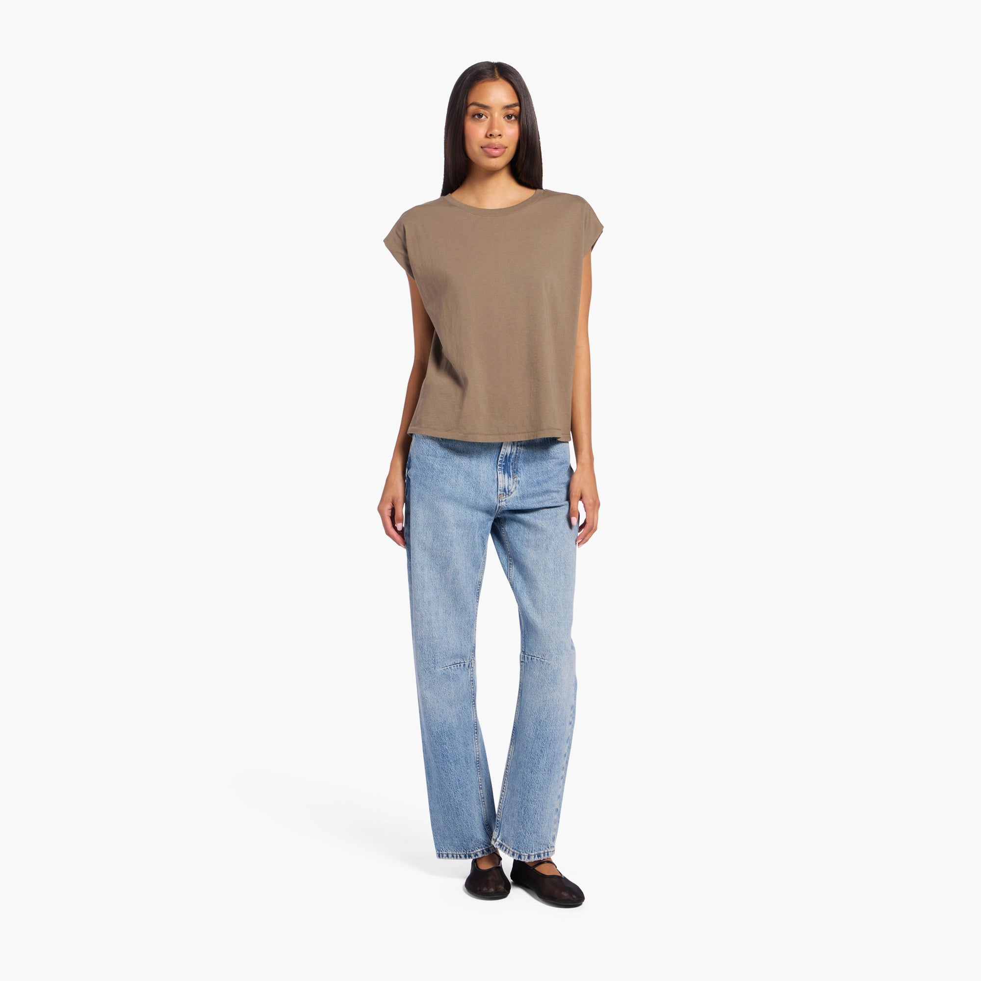 Soft Cotton Muscle Tee