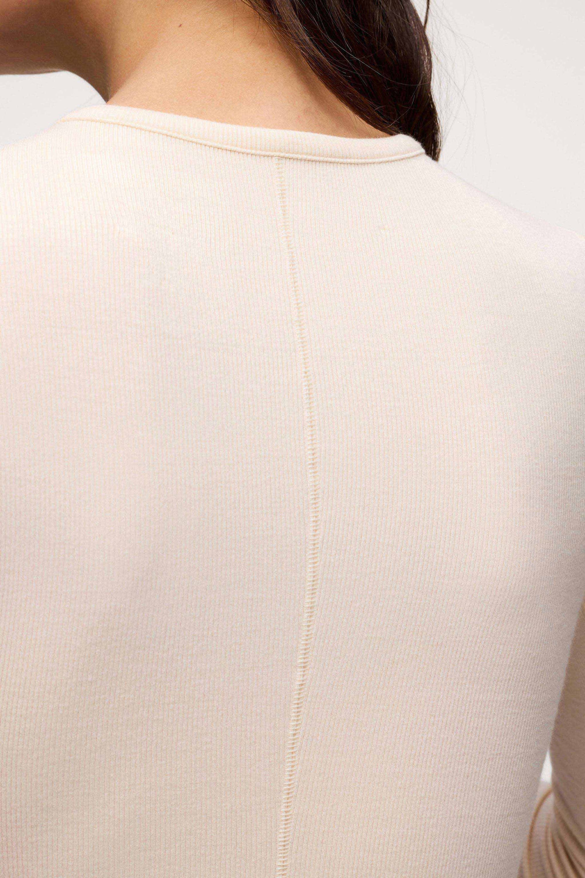 Slinky Rib Long Sleeve Shirt