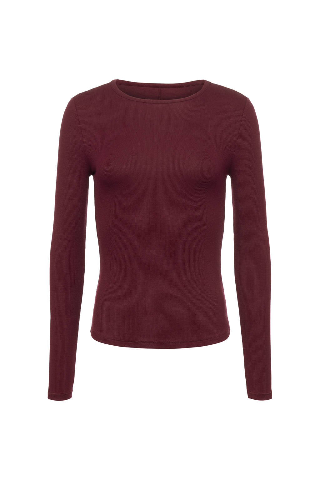 Slinky Rib Long Sleeve Shirt