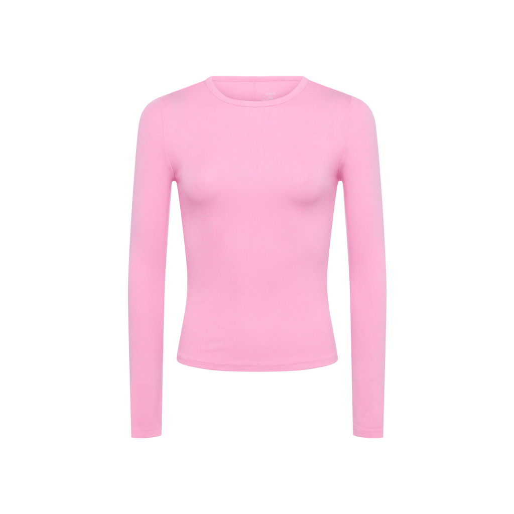 Slinky Rib Long Sleeve Shirt