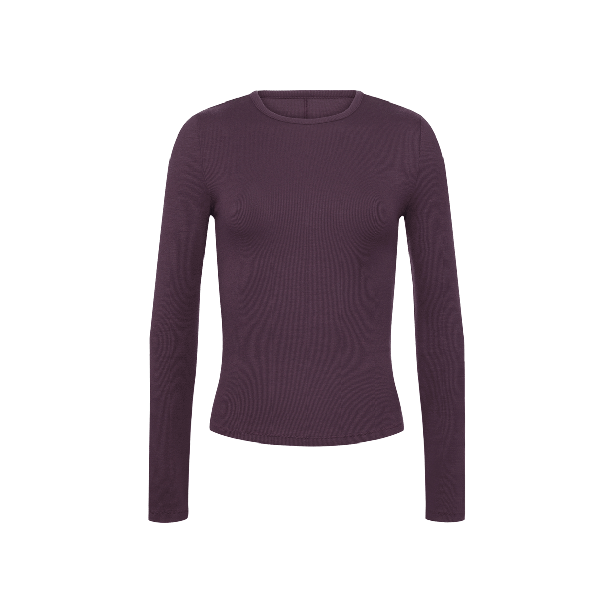 Slinky Rib Long Sleeve Shirt