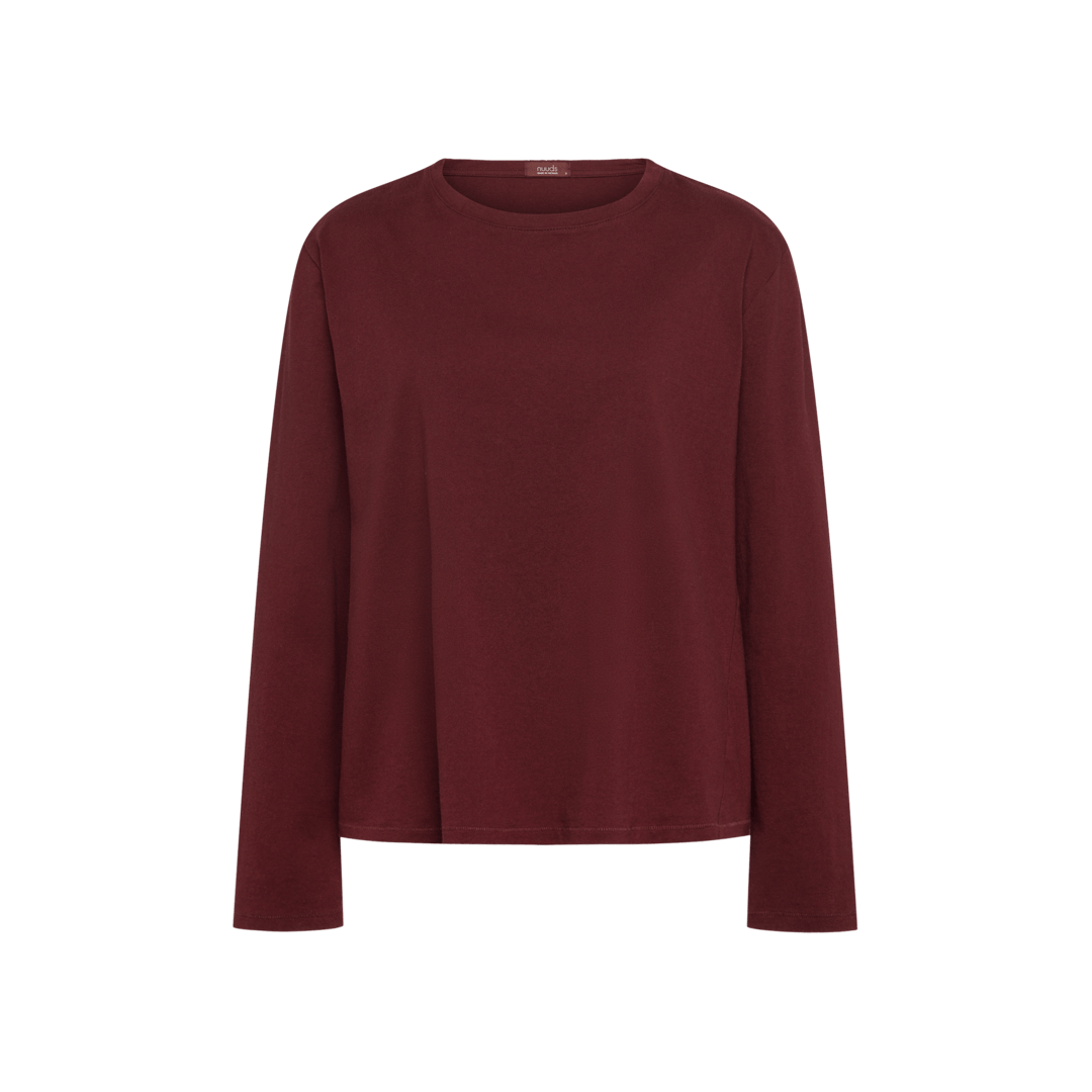 Vintage Cotton Long Sleeve Everyday T-Shirt
