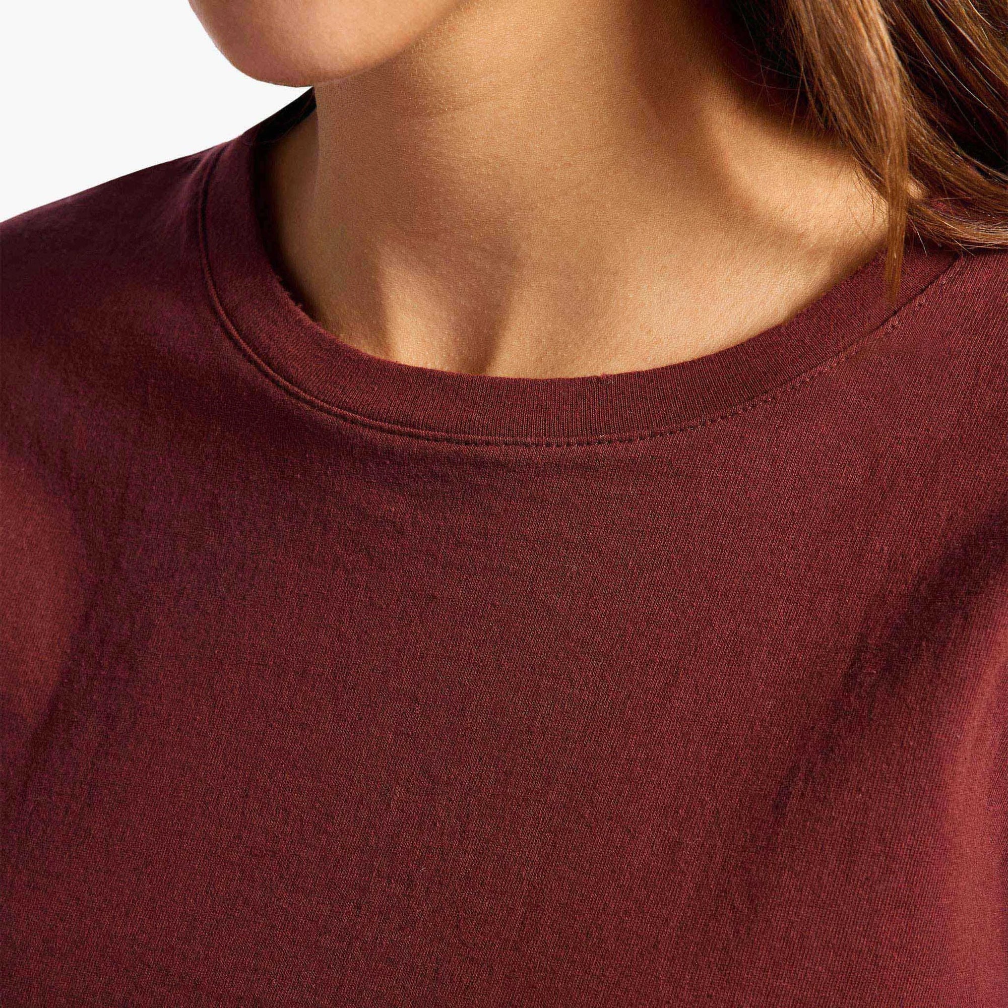 Vintage Cotton Long Sleeve Everyday T-Shirt