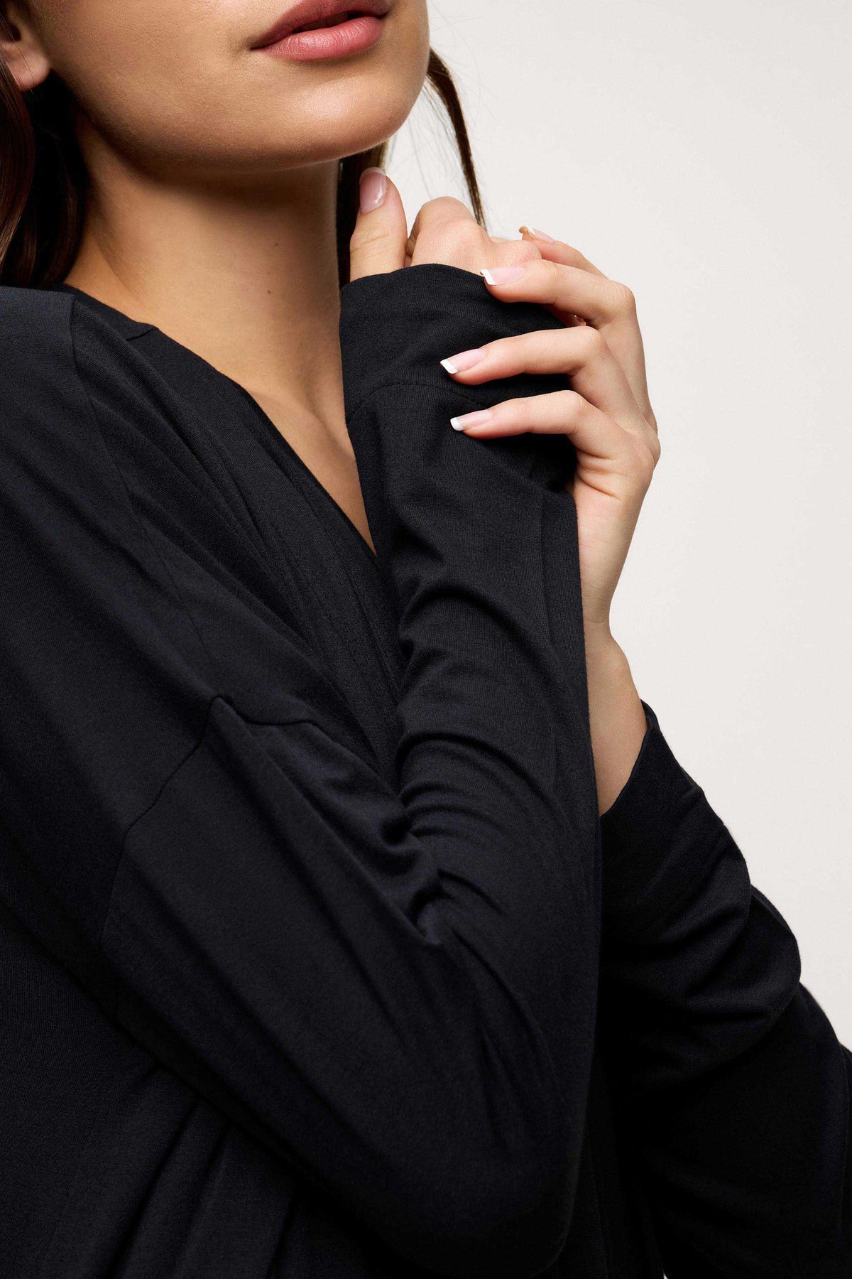Color:Black | Lounge Robe