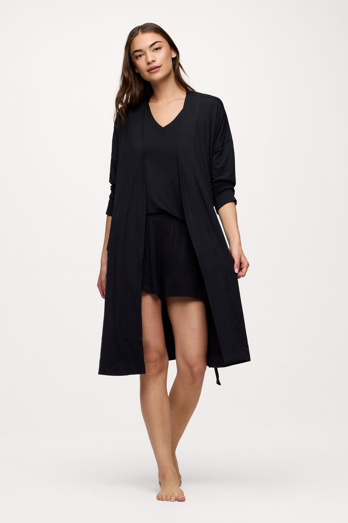 Color:Black | Lounge Robe