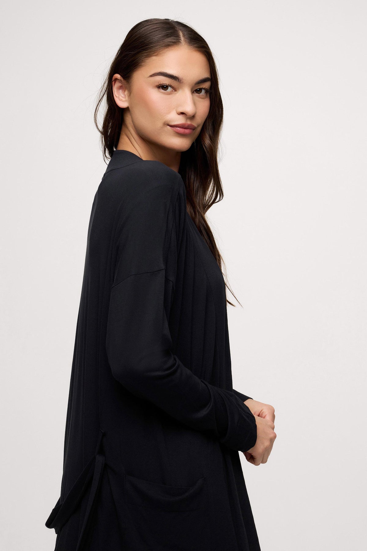 Color:Black | Lounge Robe