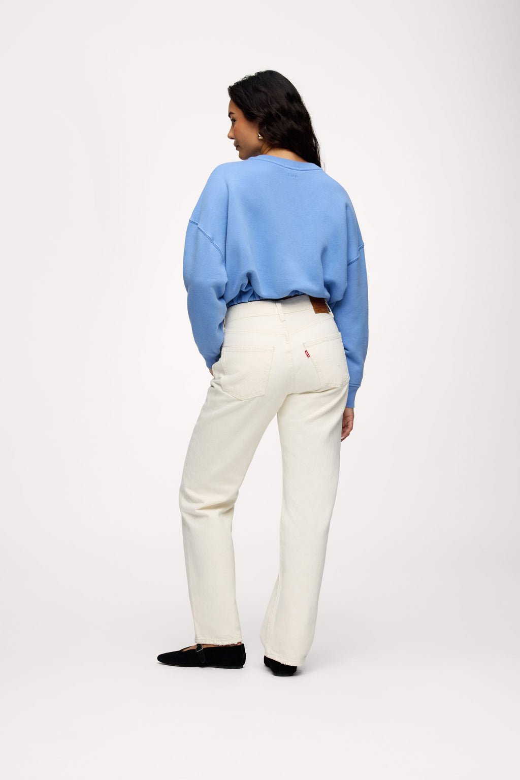nuuds cinch waist sweatshirt, women’s sweatshirt, fleece sweatshirt women, everyday casual fleece