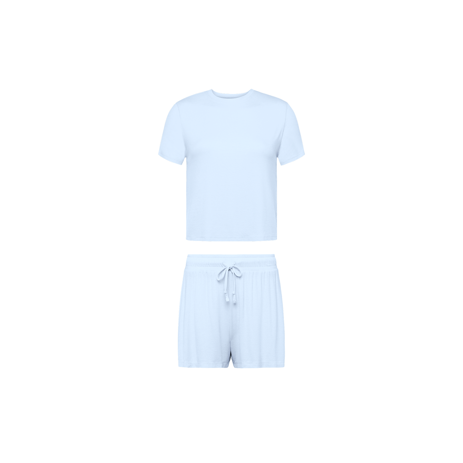 Ribbed Pajama Short Set