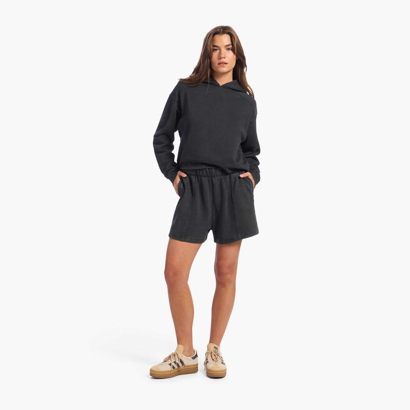 Vintage Fleece Seamed Short image 