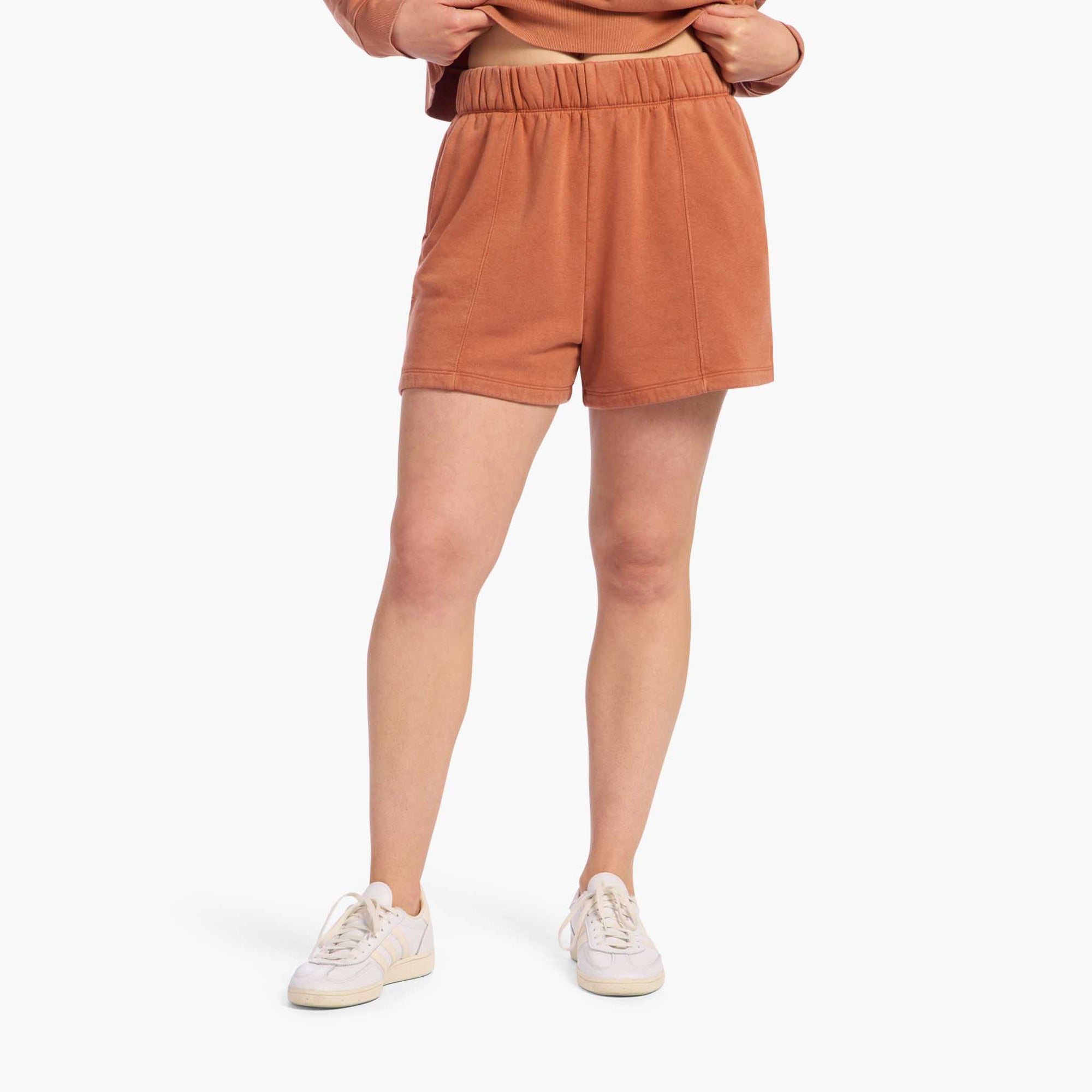 Vintage Fleece Seamed Short