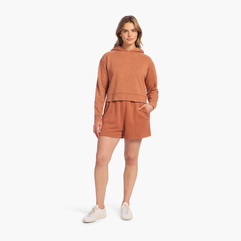 Vintage Fleece Seamed Short image 