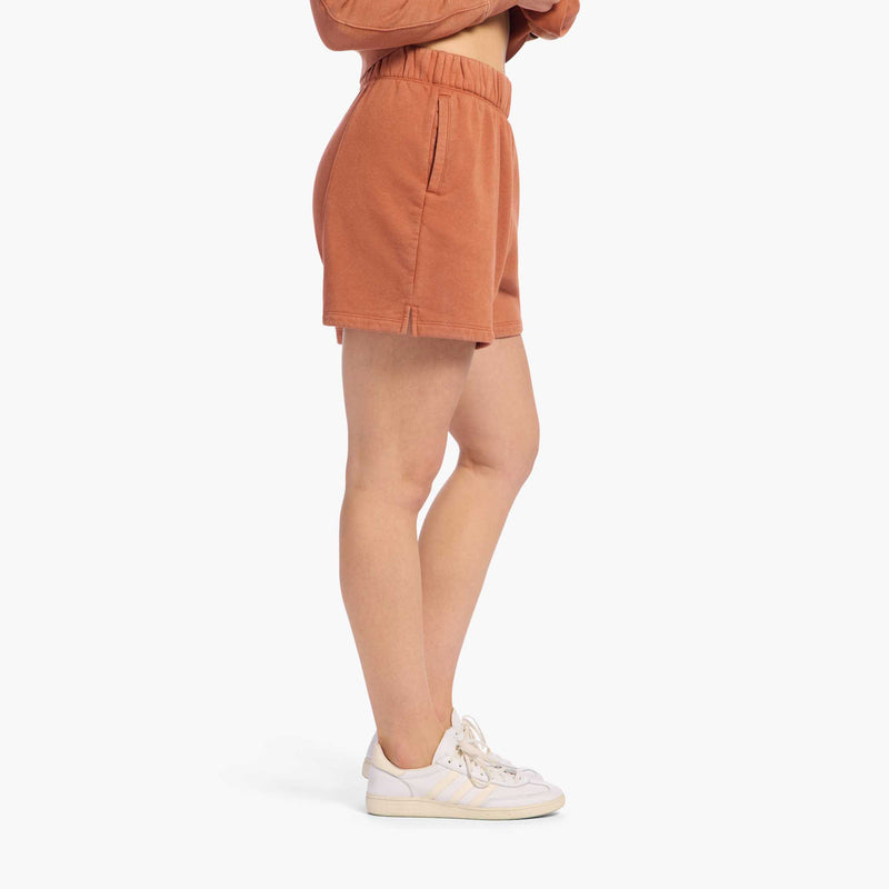 Vintage Fleece Seamed Short image 