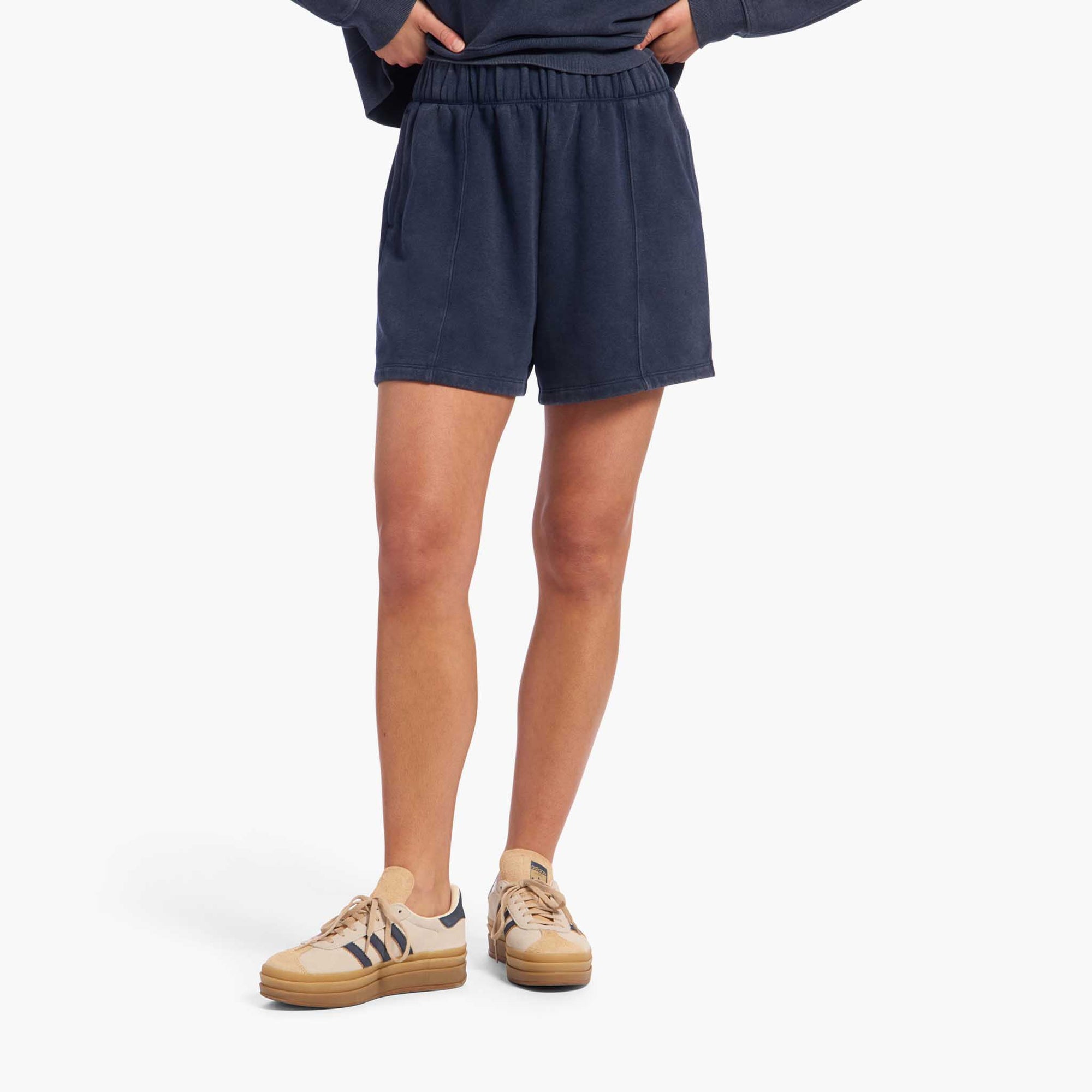 Vintage Fleece Seamed Short