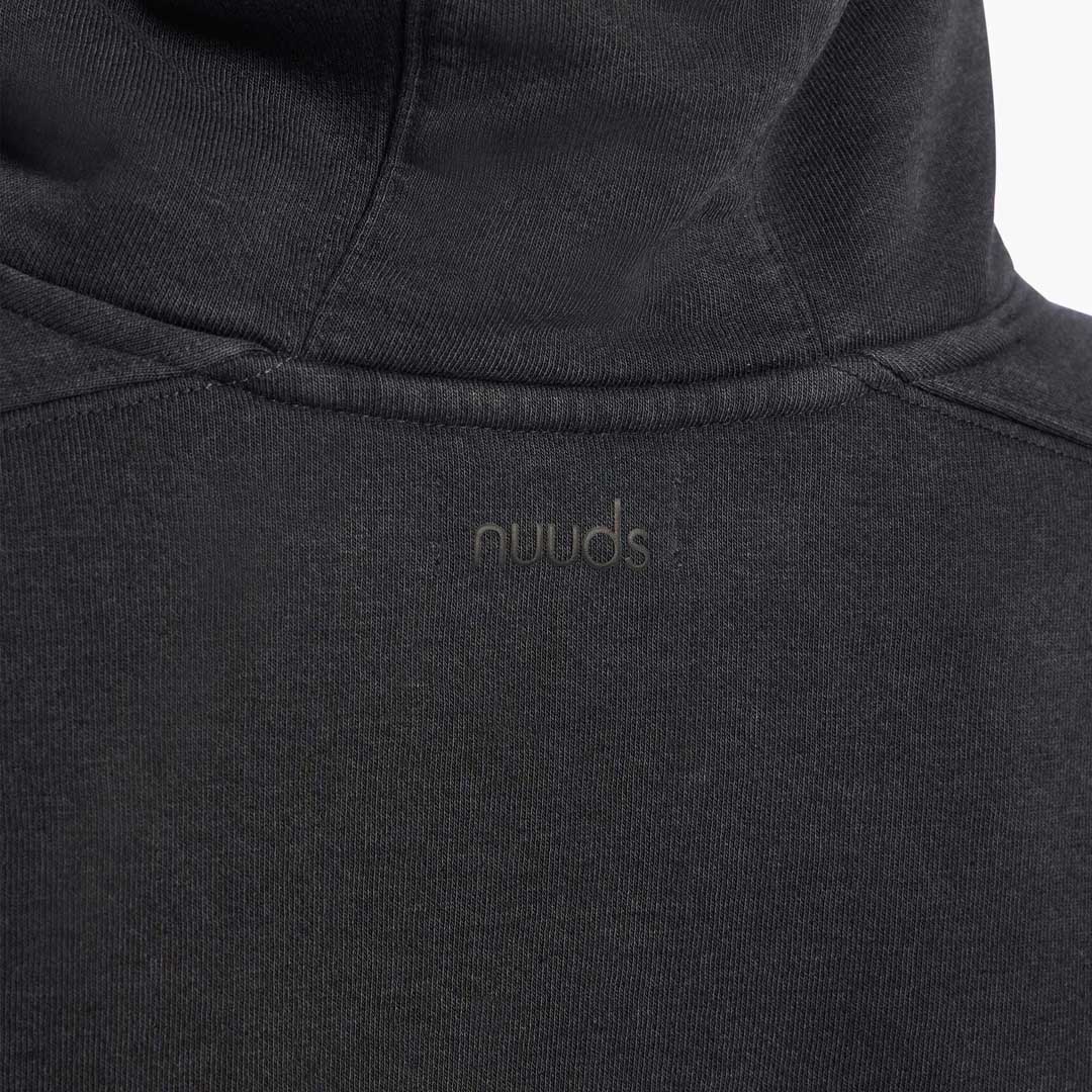 Vintage Fleece Cropped Hoodie
