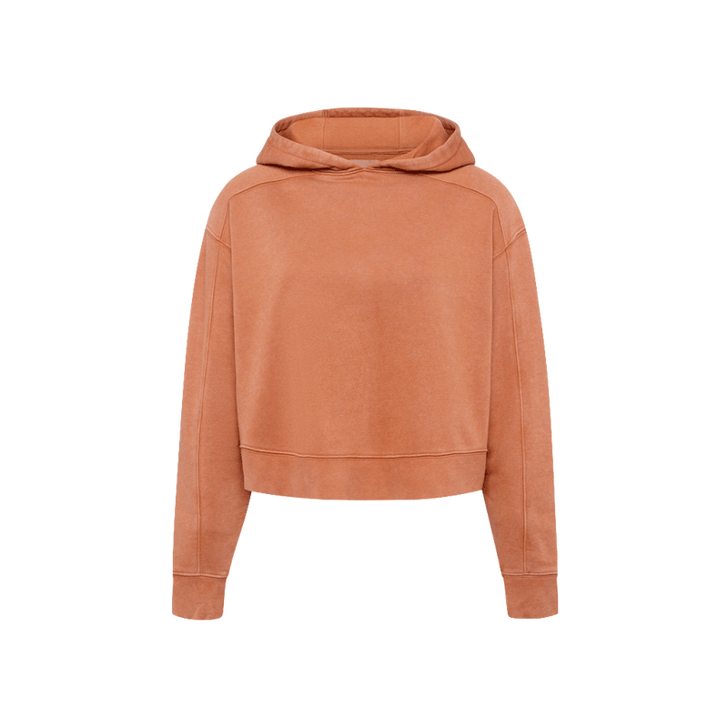 Vintage Fleece Cropped Hoodie image ghost