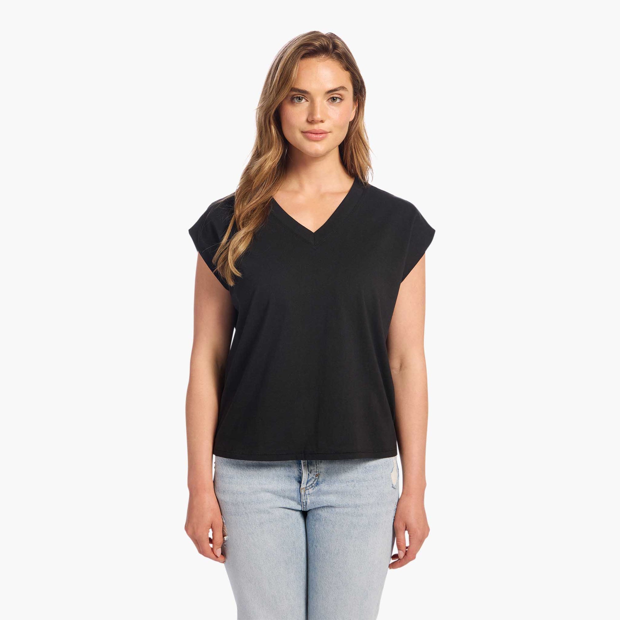 V-Neck Muscle Tee
