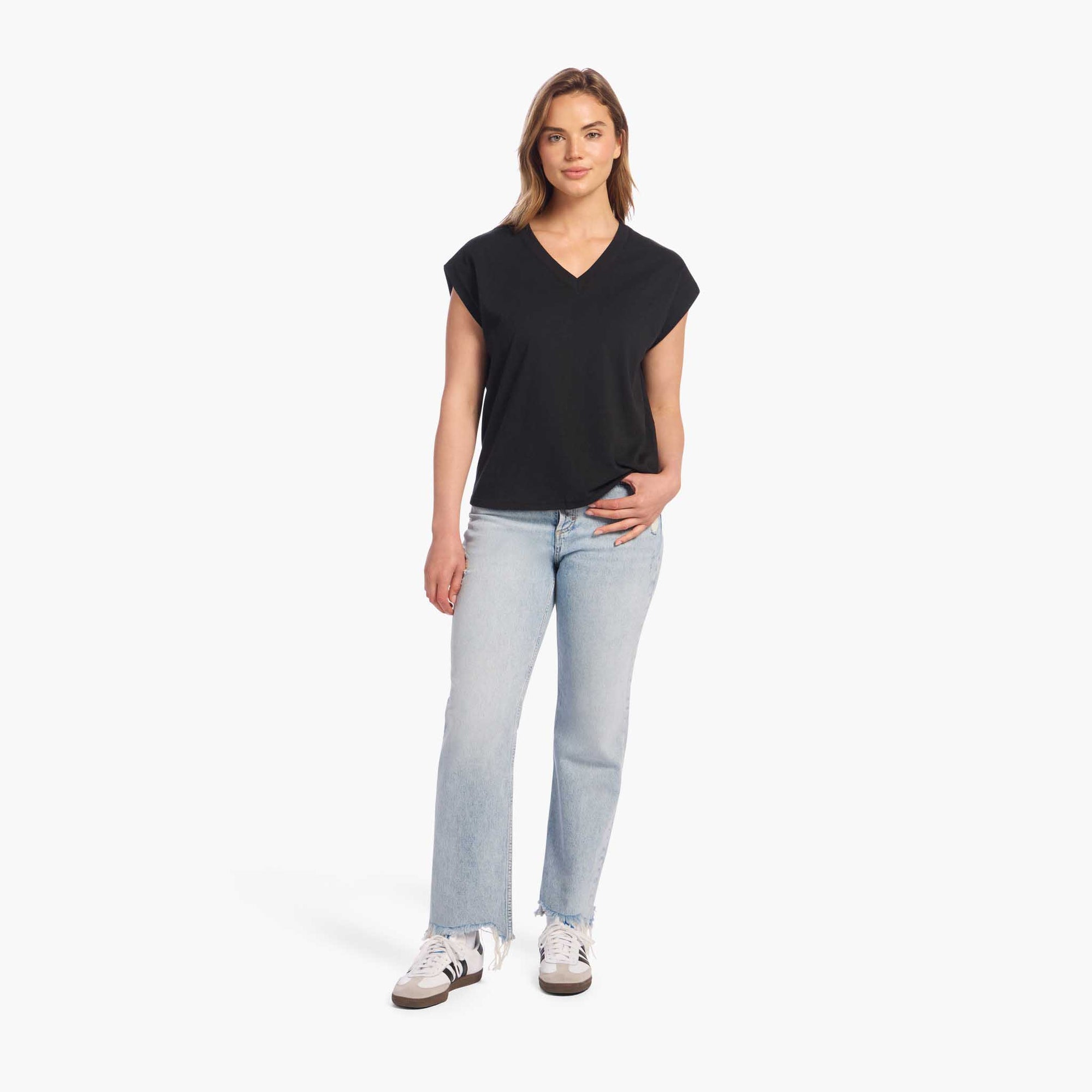 V-Neck Muscle Tee