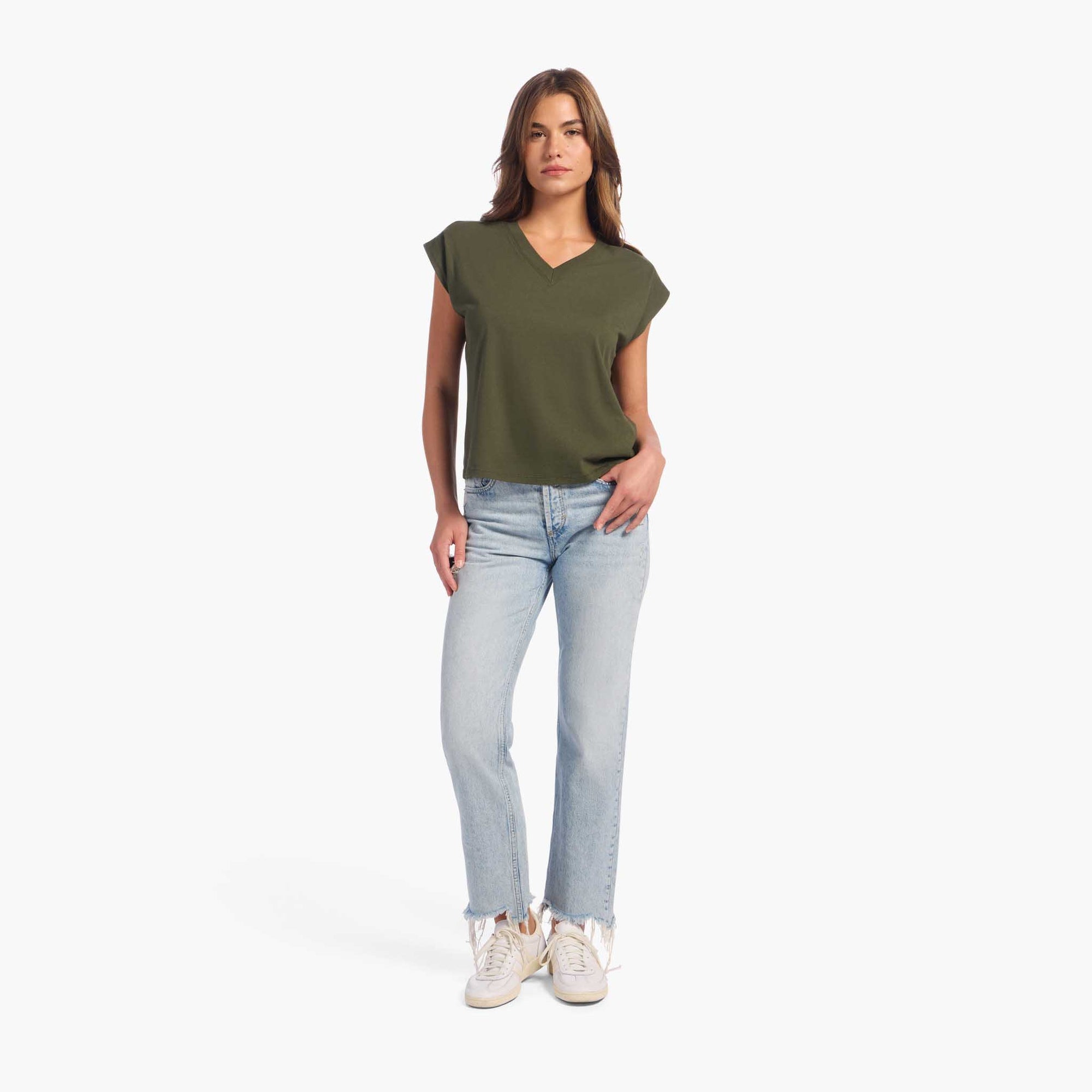 V-Neck Muscle Tee