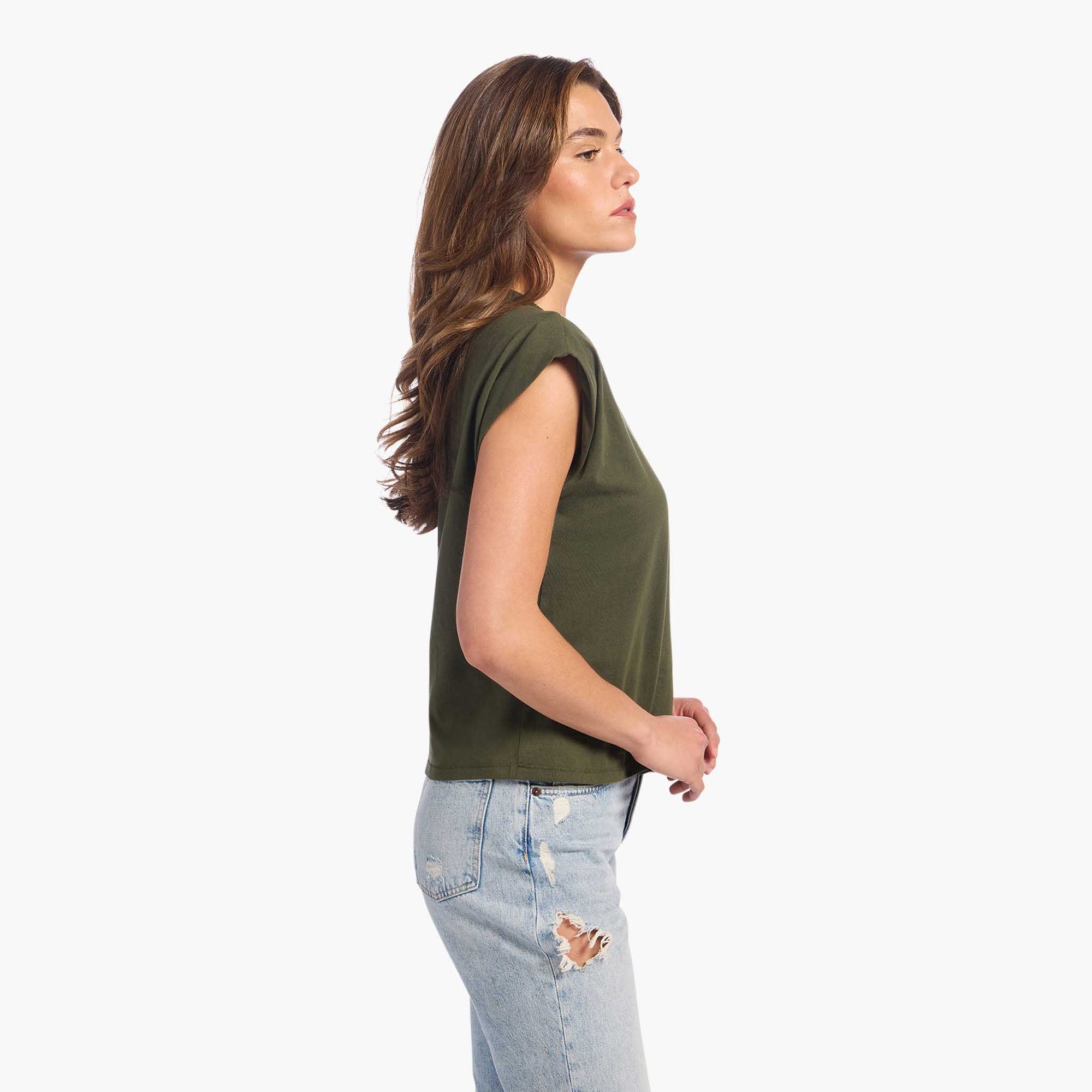 V-Neck Muscle Tee