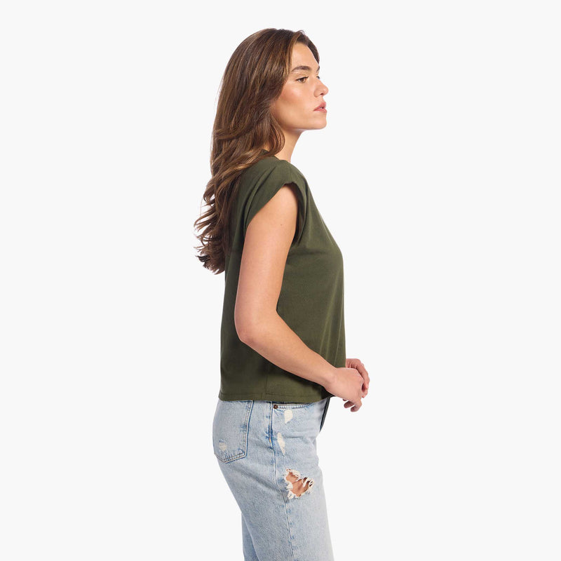 V-Neck Muscle Tee image 