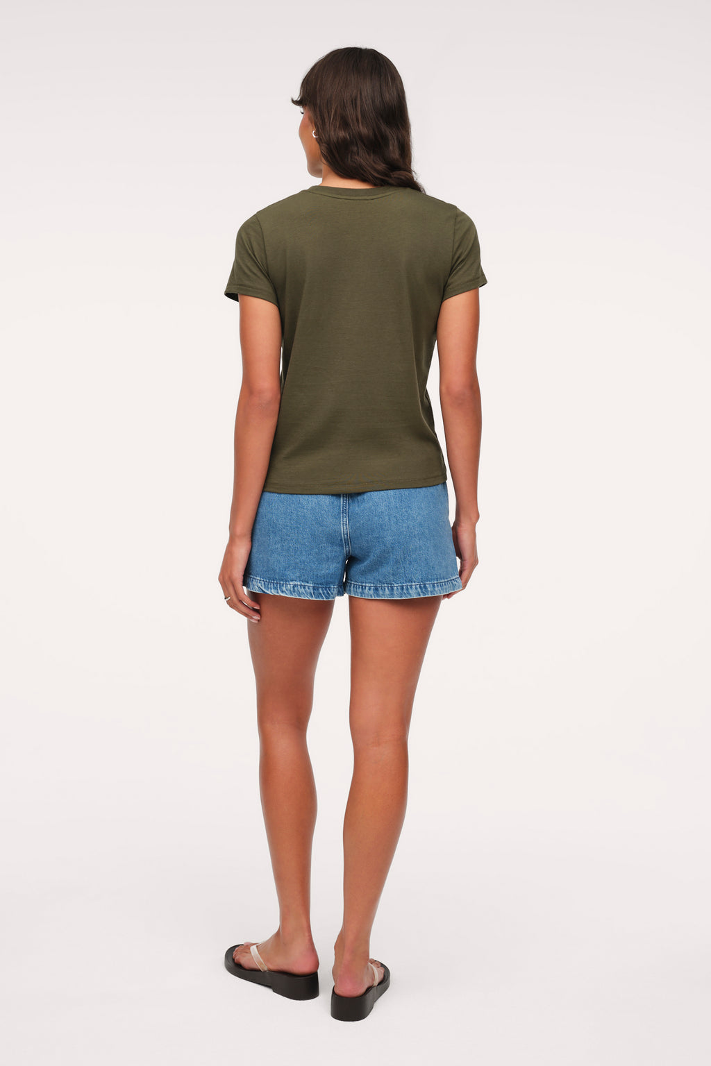nuuds perfect tee - womens cotton t-shirt basic tees womens tops