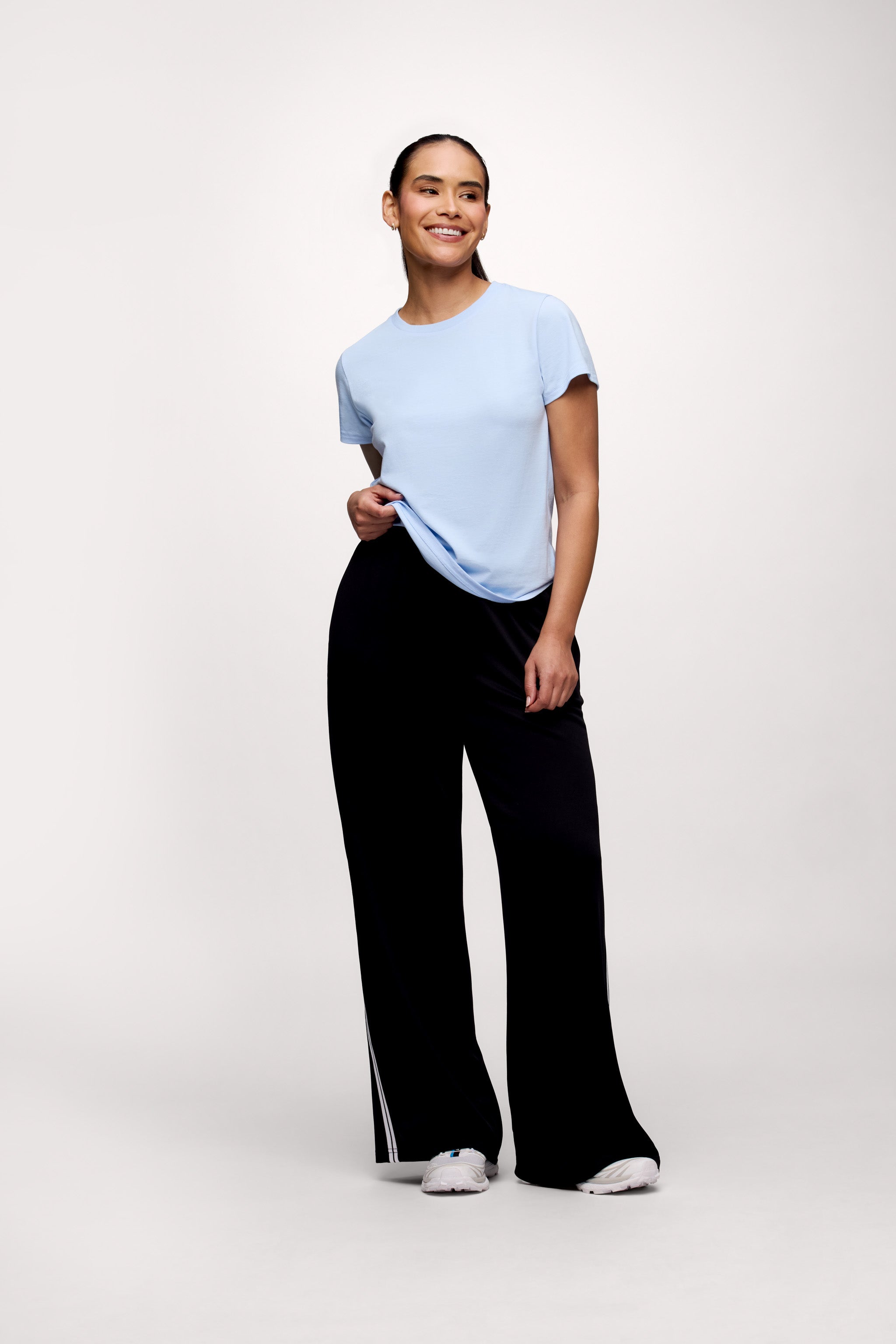 nuuds perfect tee - womens cotton t-shirt basic tees womens tops