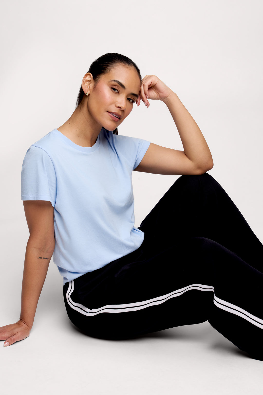 nuuds perfect tee - womens cotton t-shirt basic tees womens tops