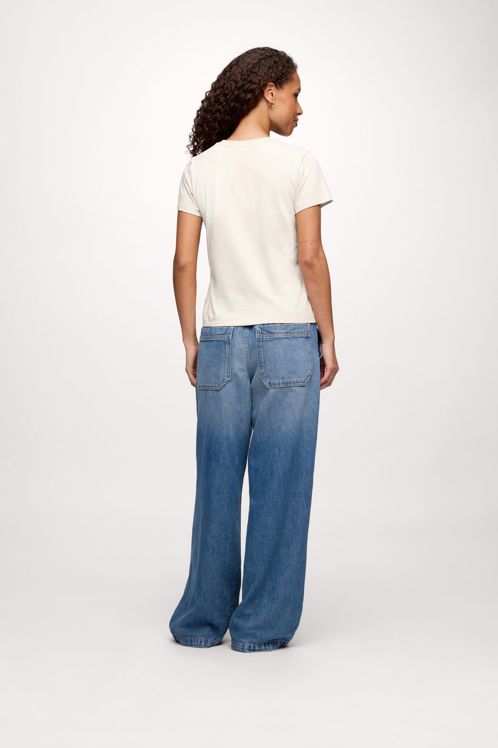 nuuds perfect tee - womens cotton t-shirt basic tees womens tops