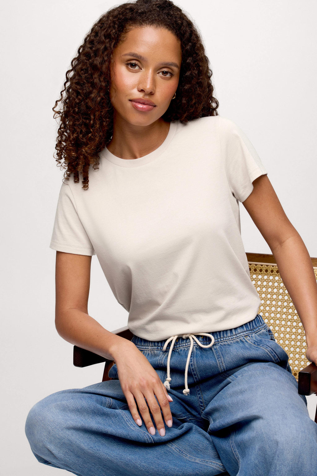 nuuds perfect tee - womens cotton t-shirt basic tees womens tops