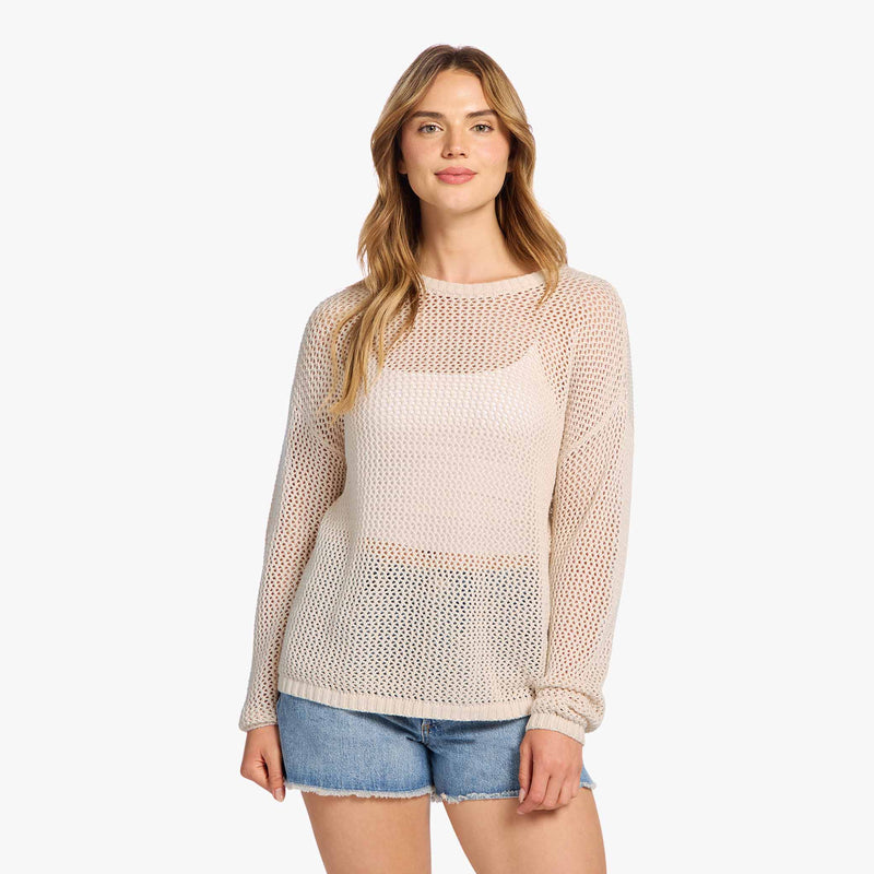 Open Knit Sweater image 