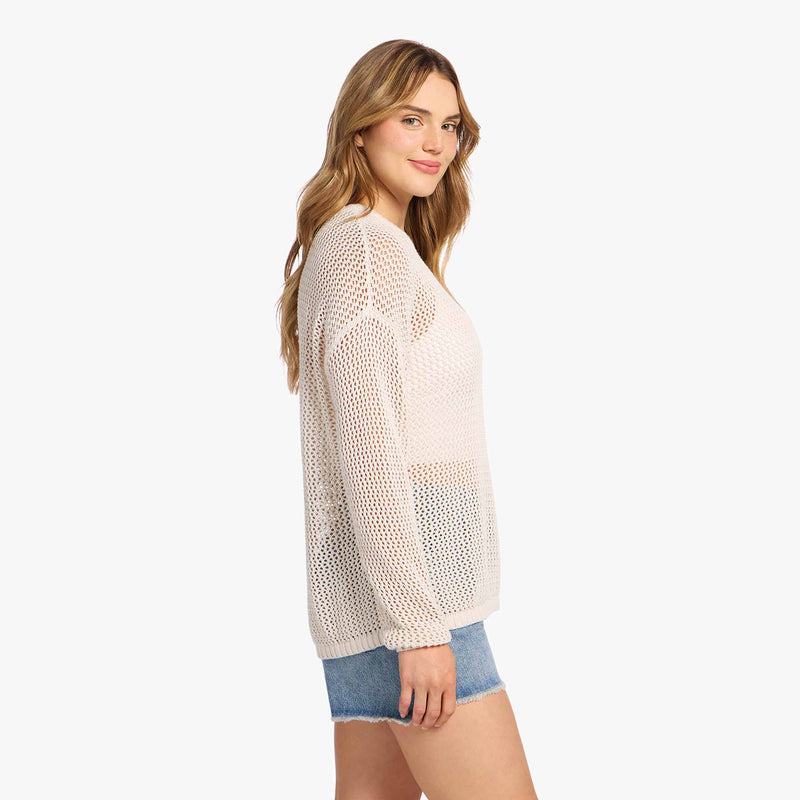 Open Knit Sweater image 