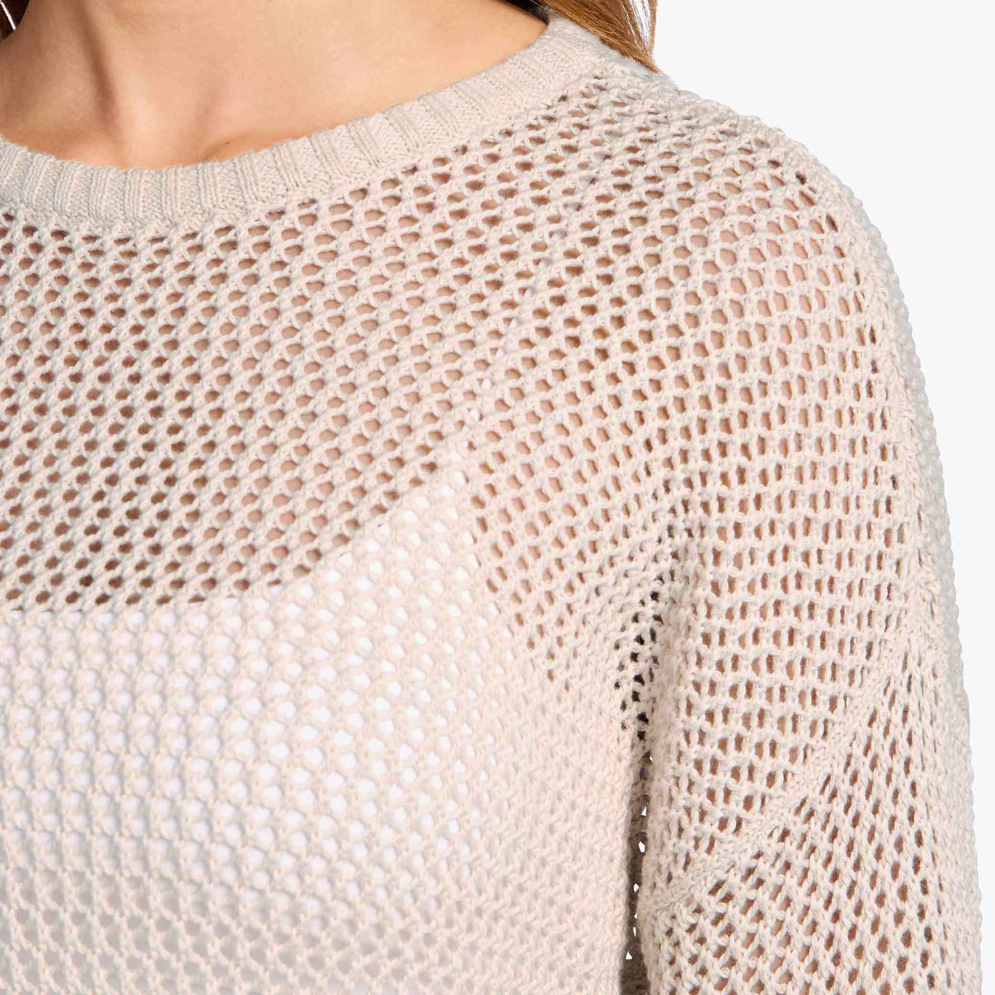 Open Knit Sweater