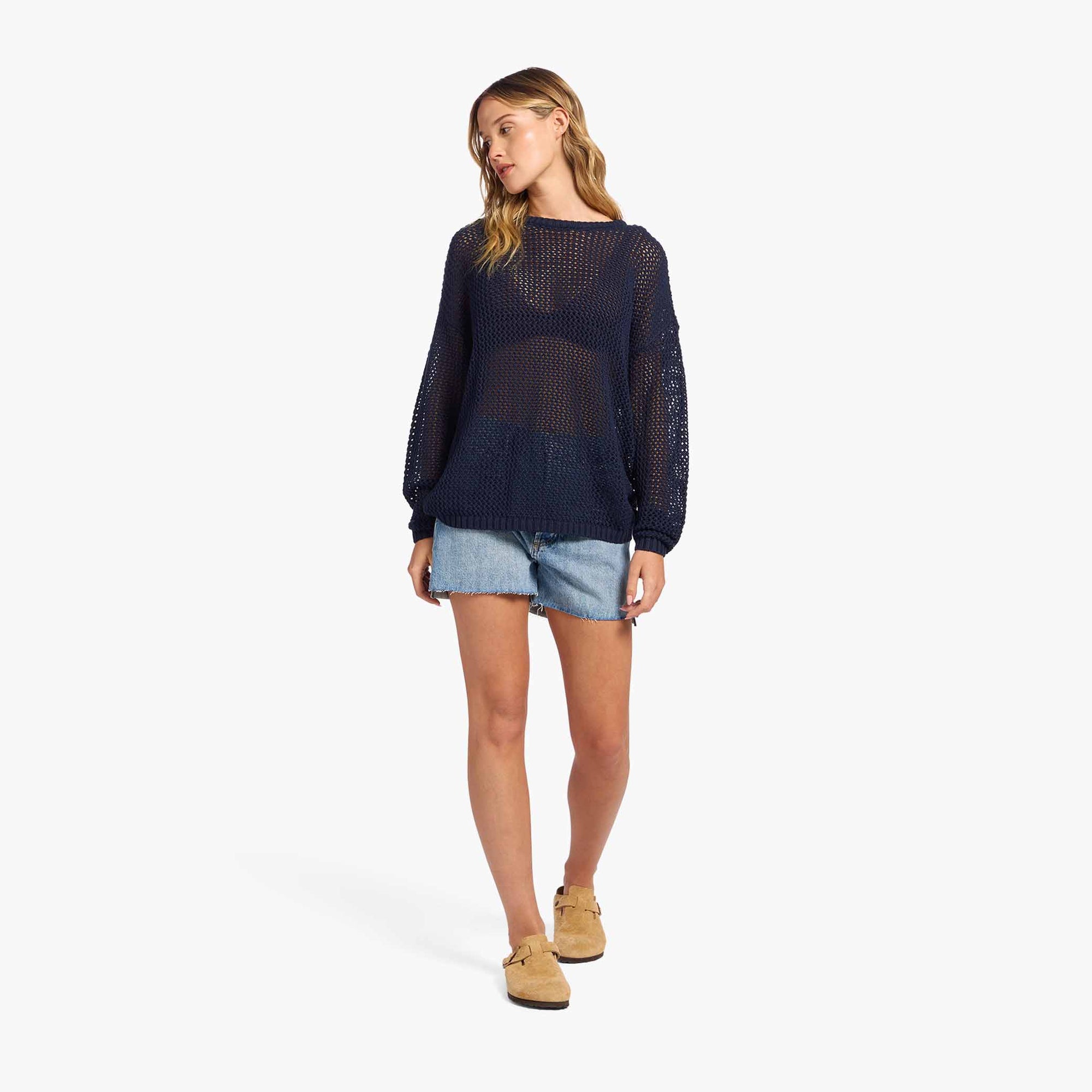 Open Knit Sweater