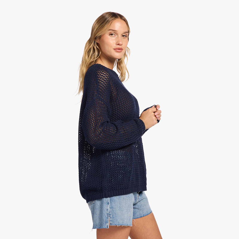 Open Knit Sweater image 