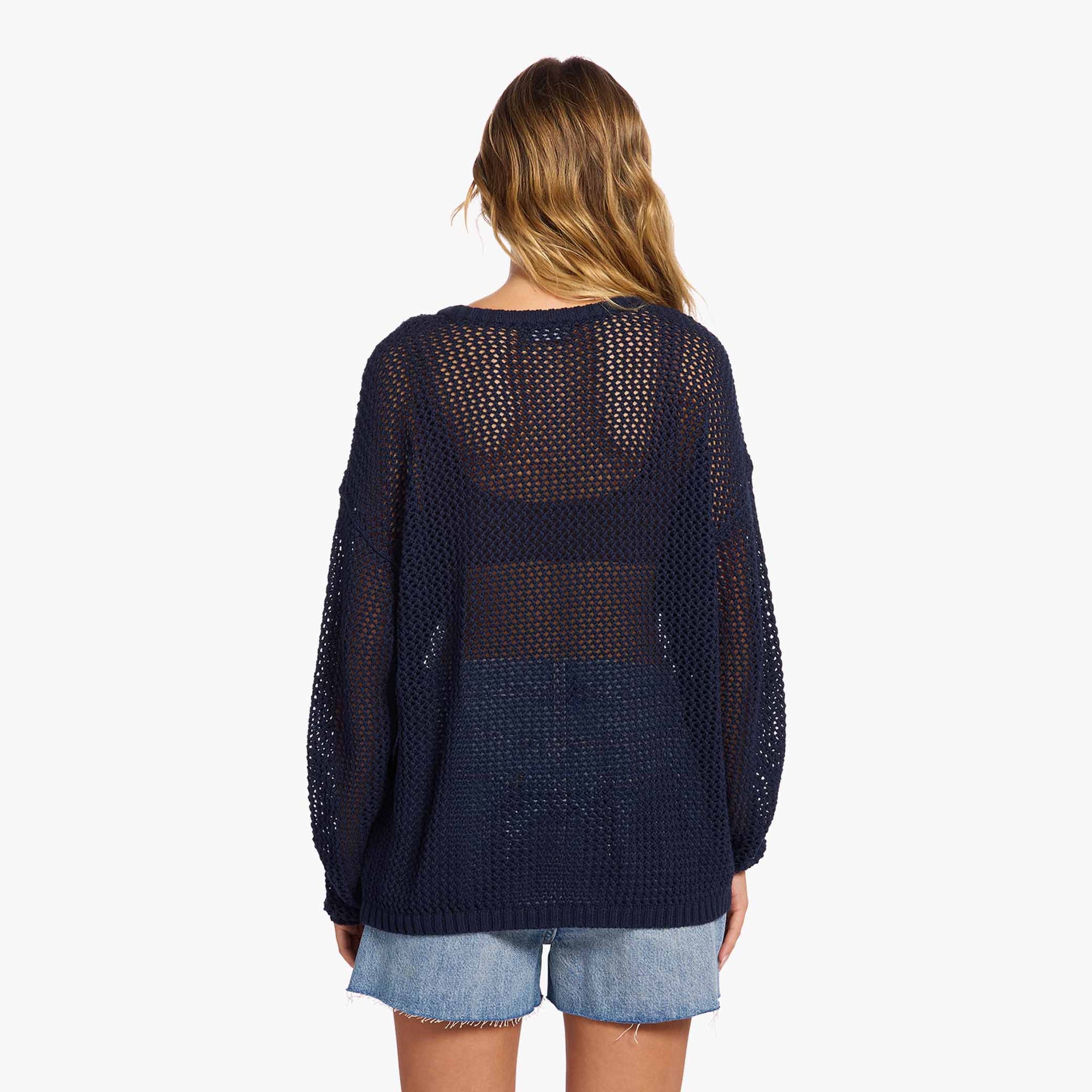 Open Knit Sweater