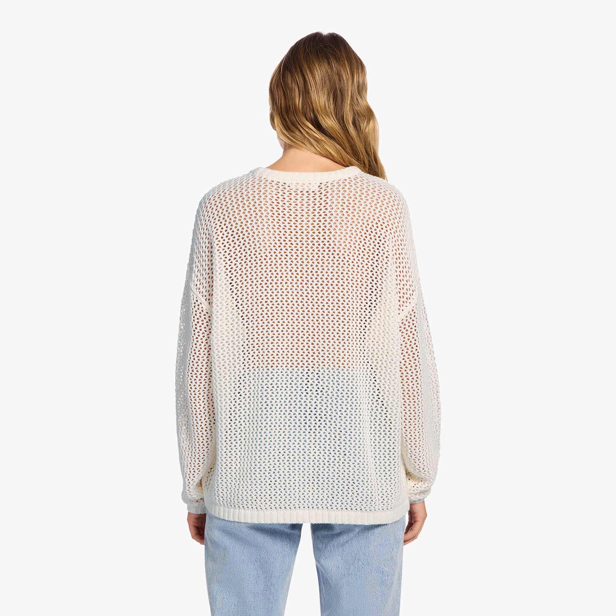 Open Knit Sweater