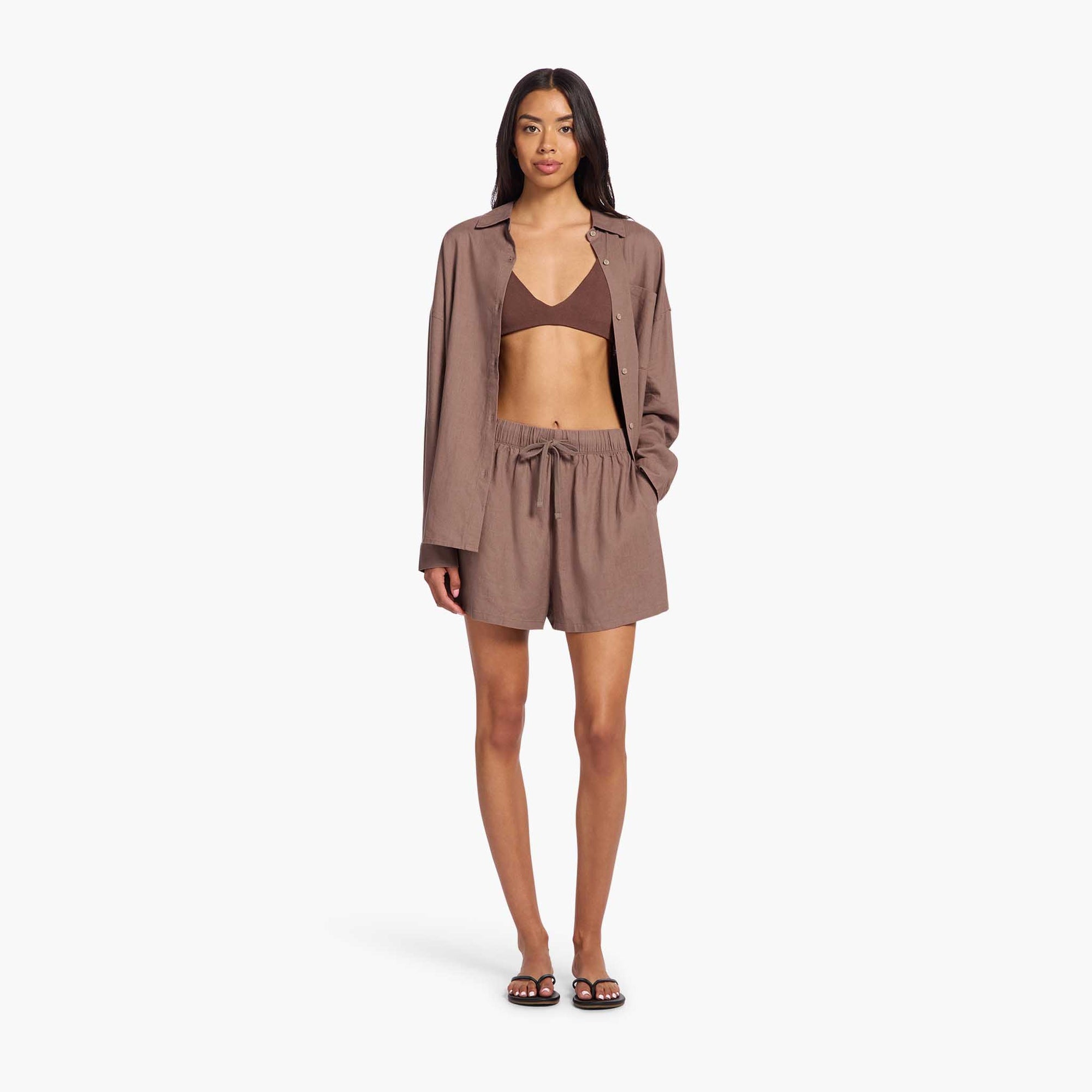 Linen Beach Short